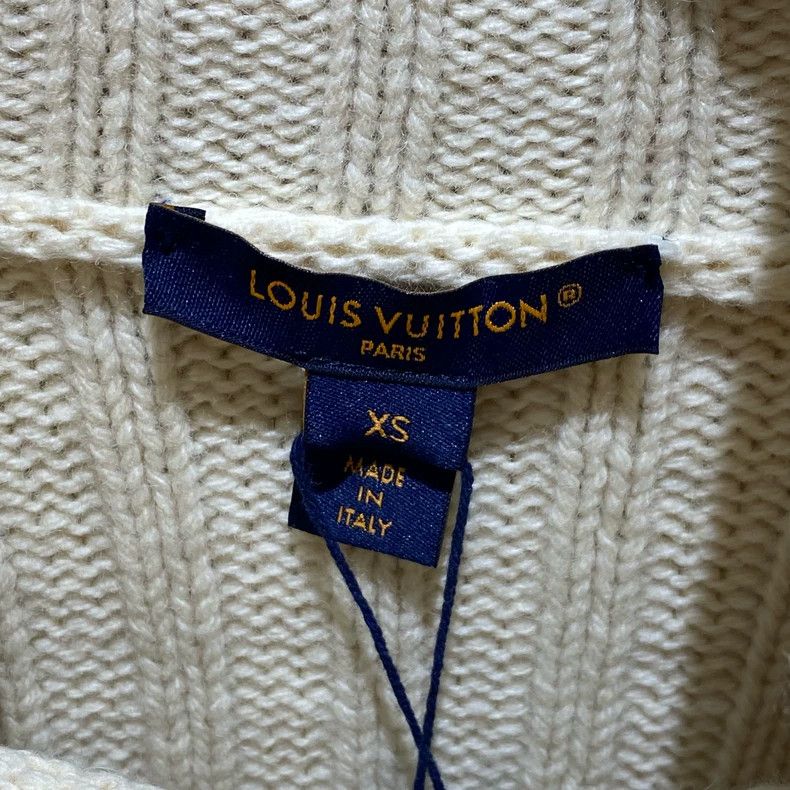 Louis Vuitton Louis Vuitton 24ss ski collection logo letter logo wool kn Size XS / US 0-2 / IT 36-38 - 4 Thumbnail