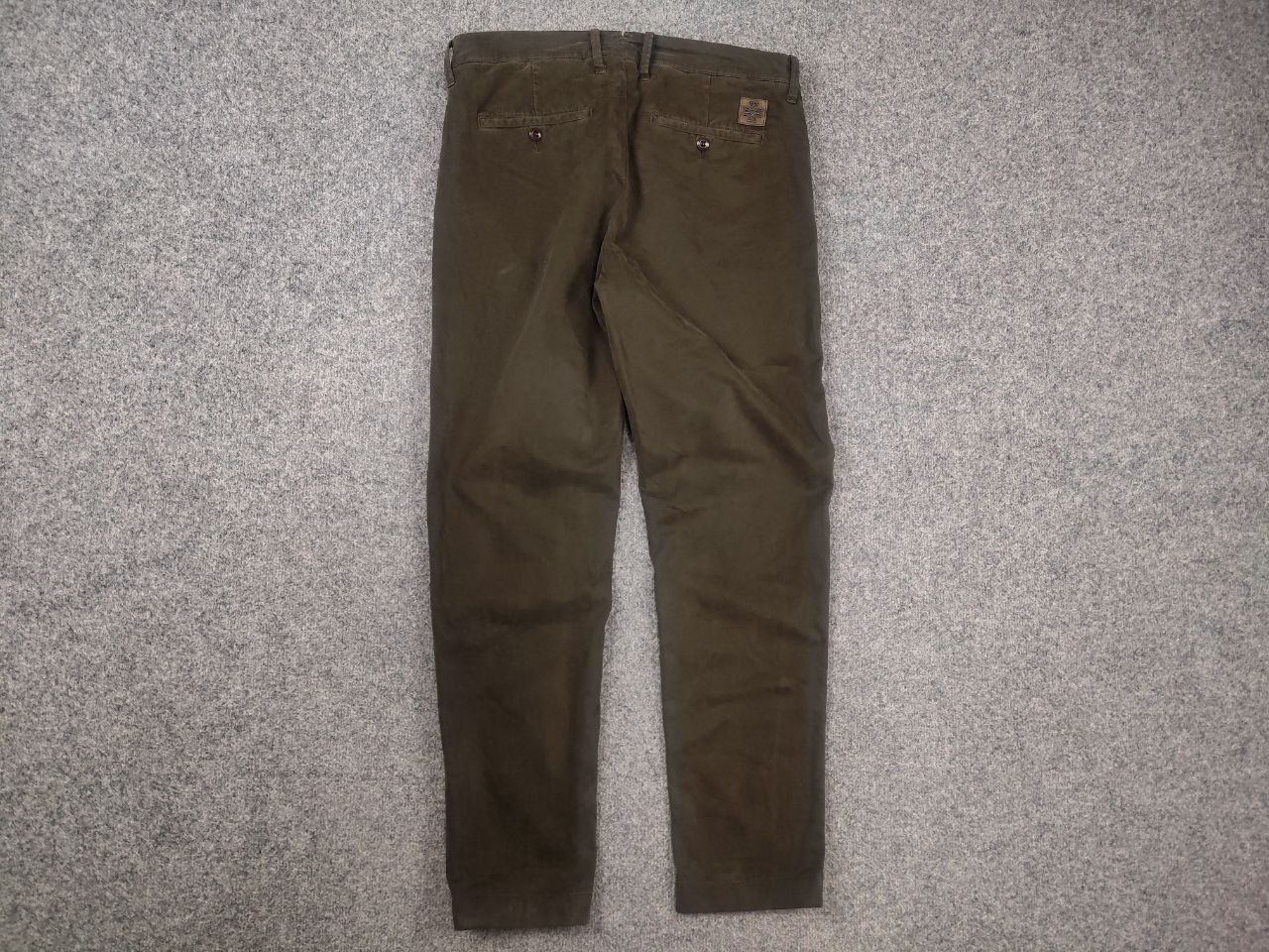 Jacob Cohen Jacob Cohen Italy bobby Trouser chino Green canvas Pants Size US 33 - 8 Thumbnail