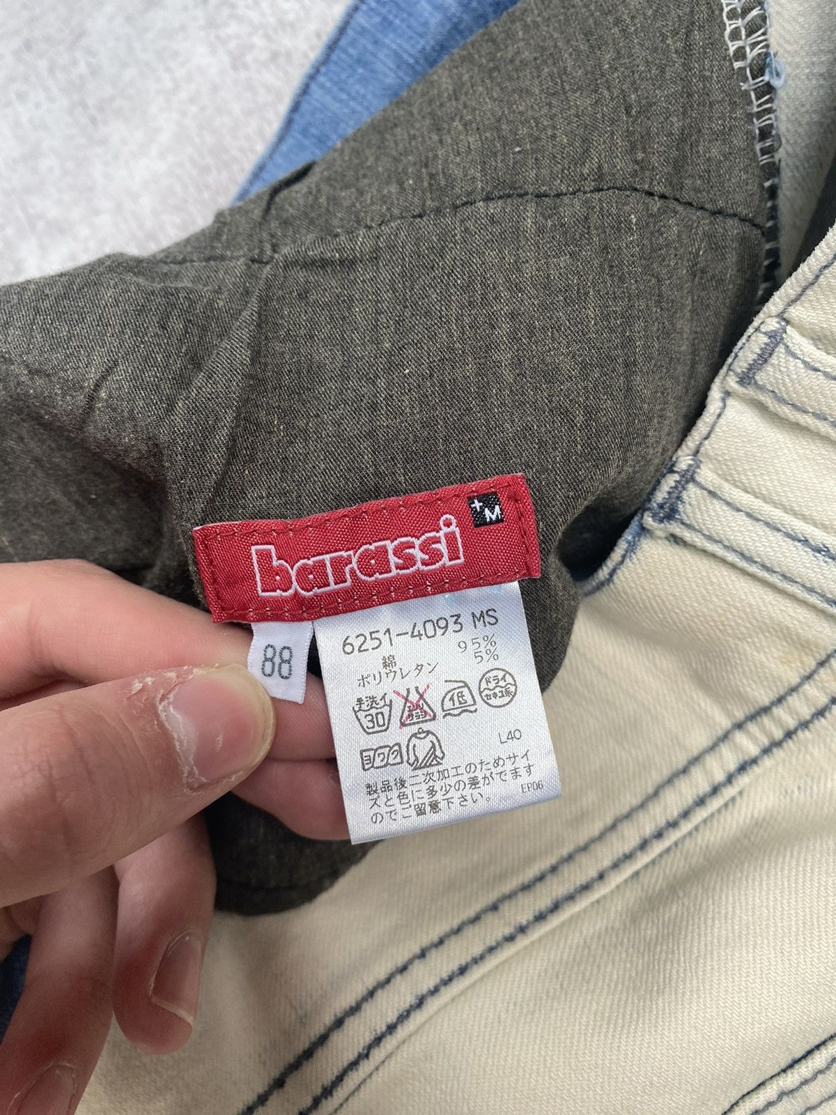 Japanese Brand Vintage Very Rare Barassi Made In Japan Tie Dye Y2K Jeans Size US 34 / EU 50 - 16 Thumbnail