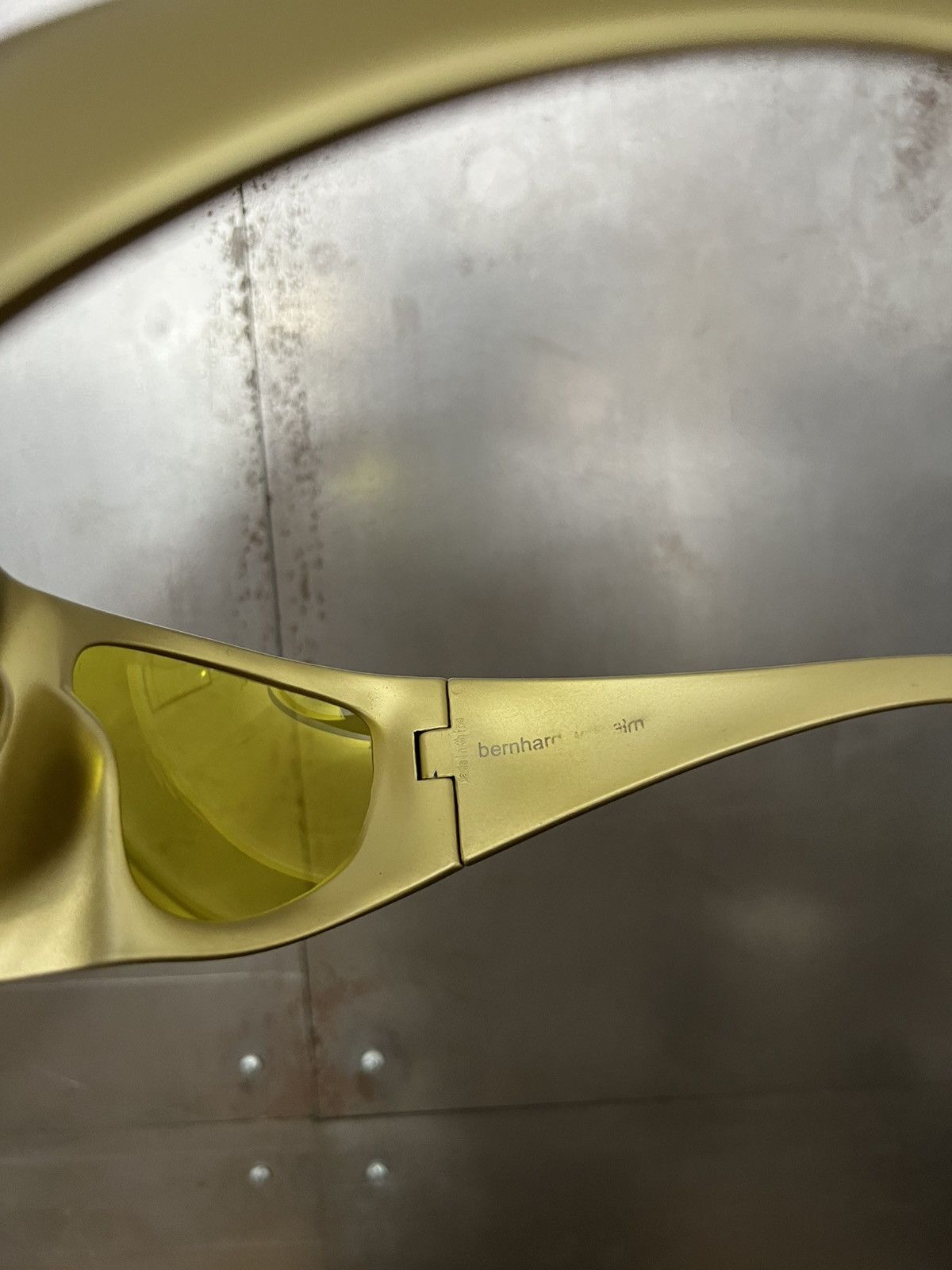 Bernhard Willhelm × Linda Farrow Bernhard Willhelm x Linda Farrow Steve Lacey Sunglasses Size ONE SIZE - 3 Thumbnail
