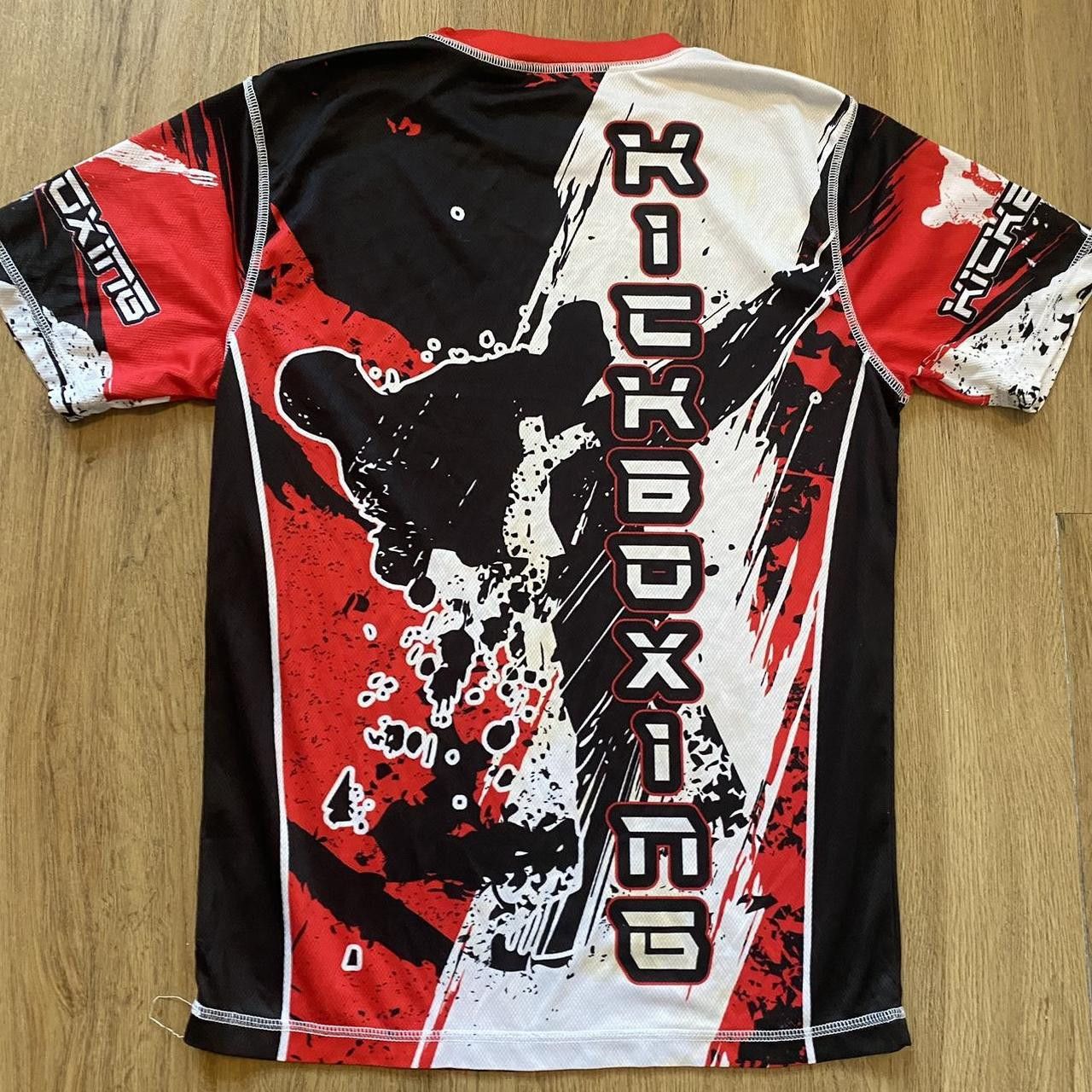 Other Kickboxing black and red tshirt Fight MMA full print Size US S / EU 44-46 / 1 - 2 Thumbnail