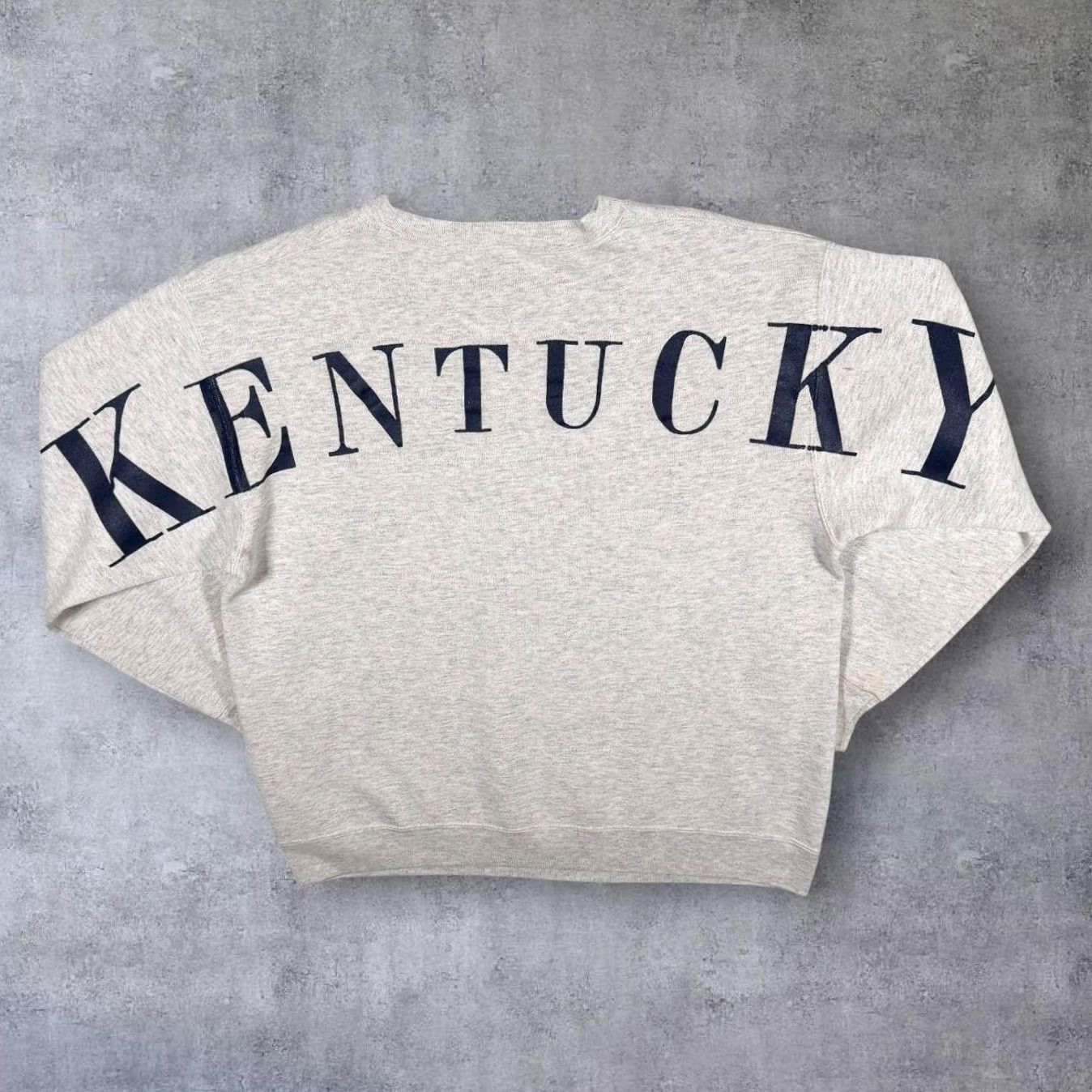 Delta VINTAGE Delta Kentucky College Made In USA Grey Sweatshirt M Mens Shirt Hoodie? Size US M / EU 48-50 / 2 - 2 Thumbnail