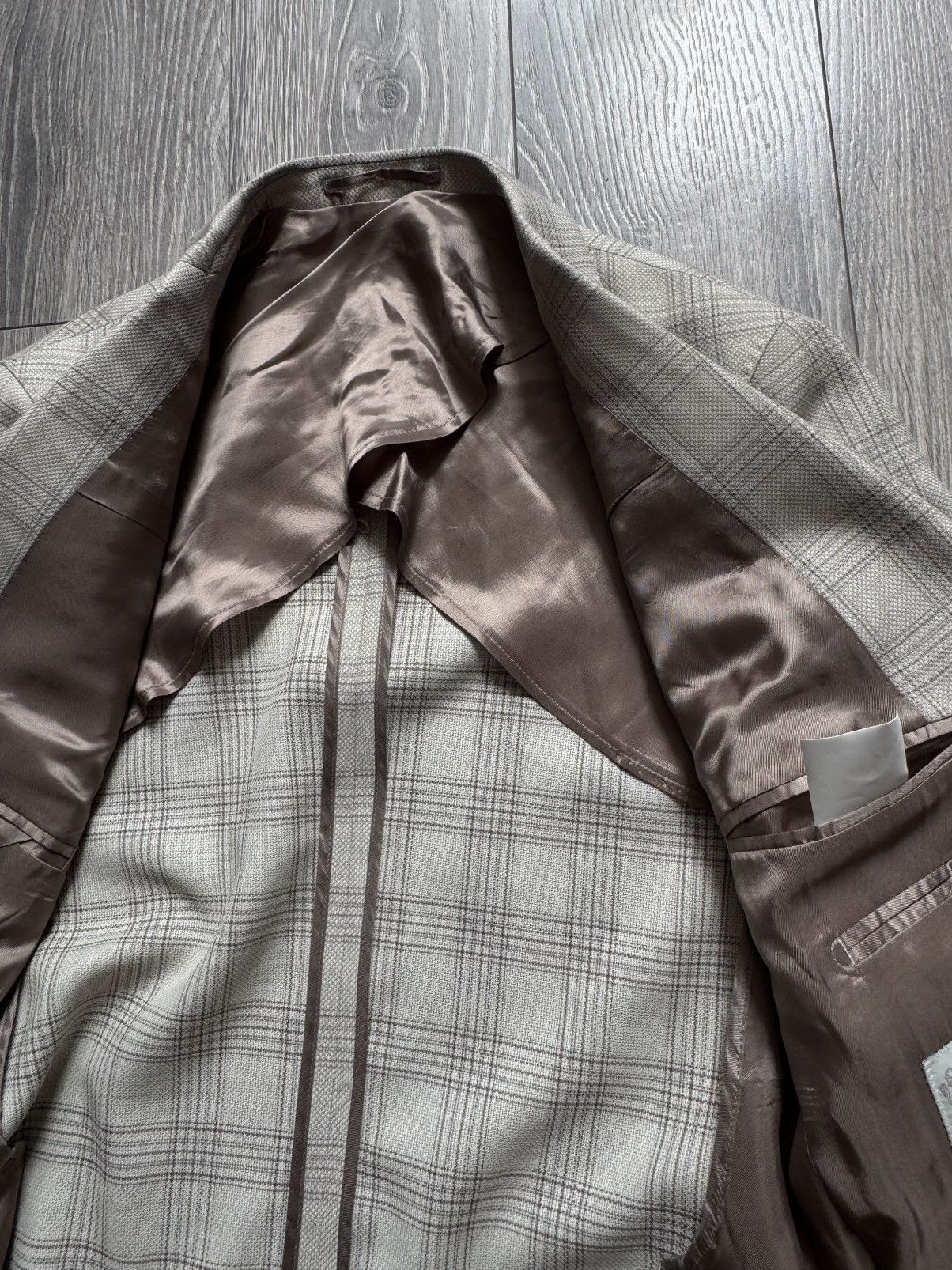 Boggi Boggi Milano Check Plaid Blazer Jacket 48 Size 48R - 12 Thumbnail