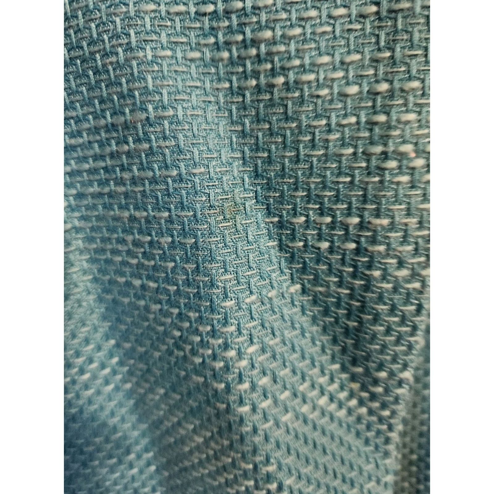 Vintage Jessica London Teal Textured 3/4 Sleeve Jacket 30W Womens Jacket 3/4 Sleeve Solid Teal Size 4XL / US 24-26 - 2 Thumbnail