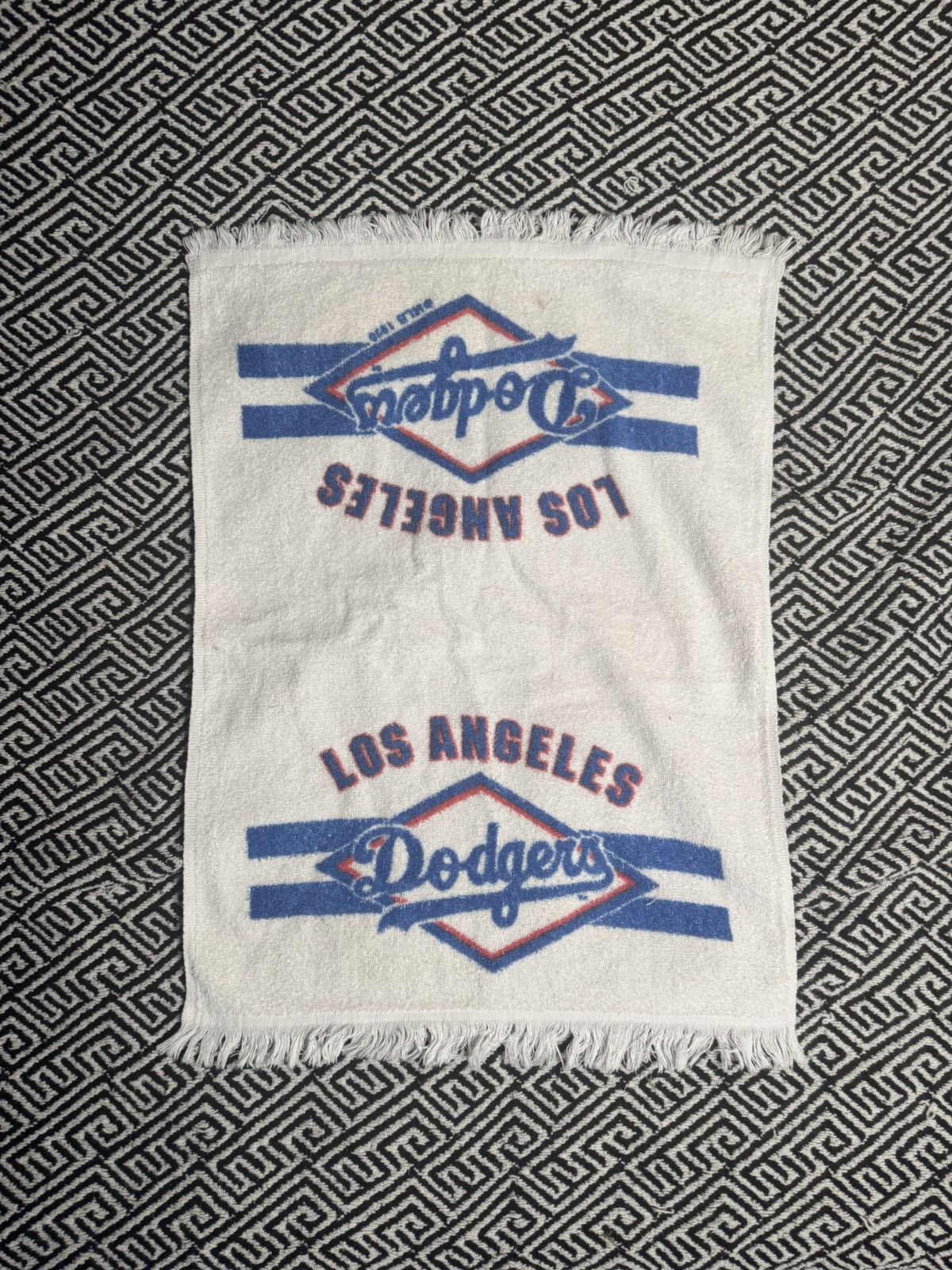 MLB 1985 Vintage Los Angeles Dodgers Fan Sweat Towel Size ONE SIZE - 18 Thumbnail