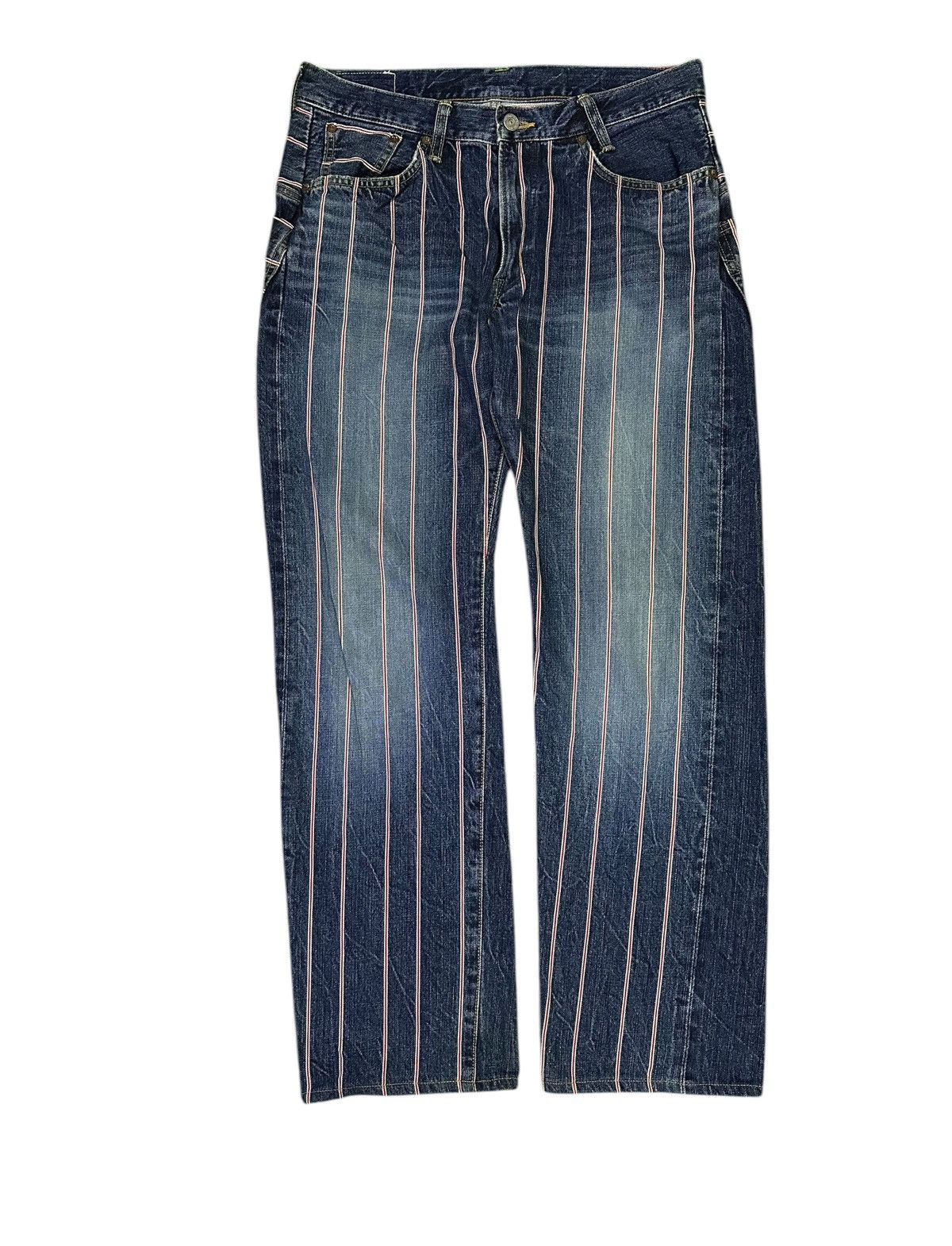 Kapital 💥 Edwin Full Selvedge 💥 Crazy Design Edwin Fully Selvedge 💥 Size US 34 / EU 50 - 2 Thumbnail