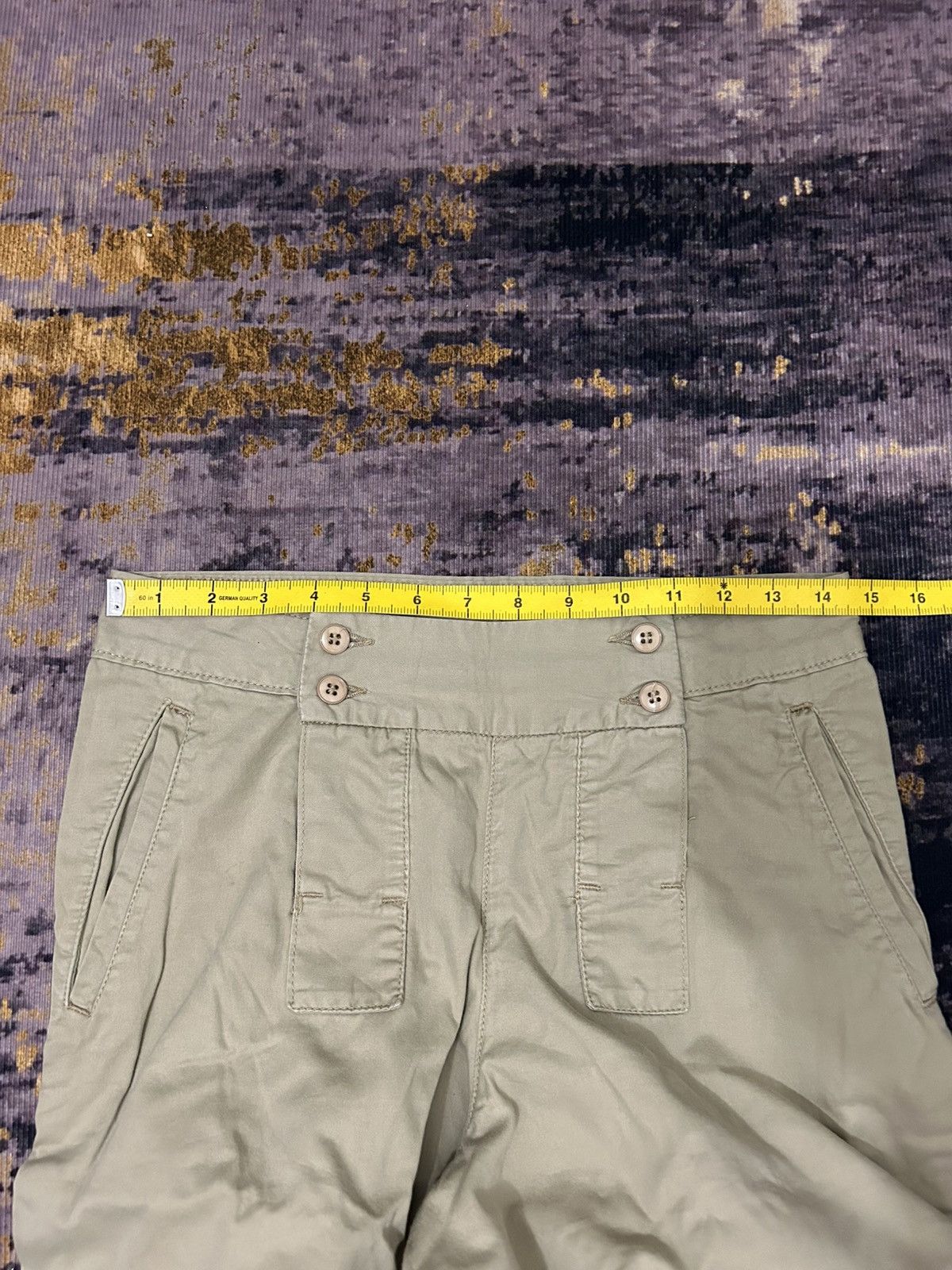 Zucca zucca travail open button front rise shortpans Size US 29 - 14 Thumbnail