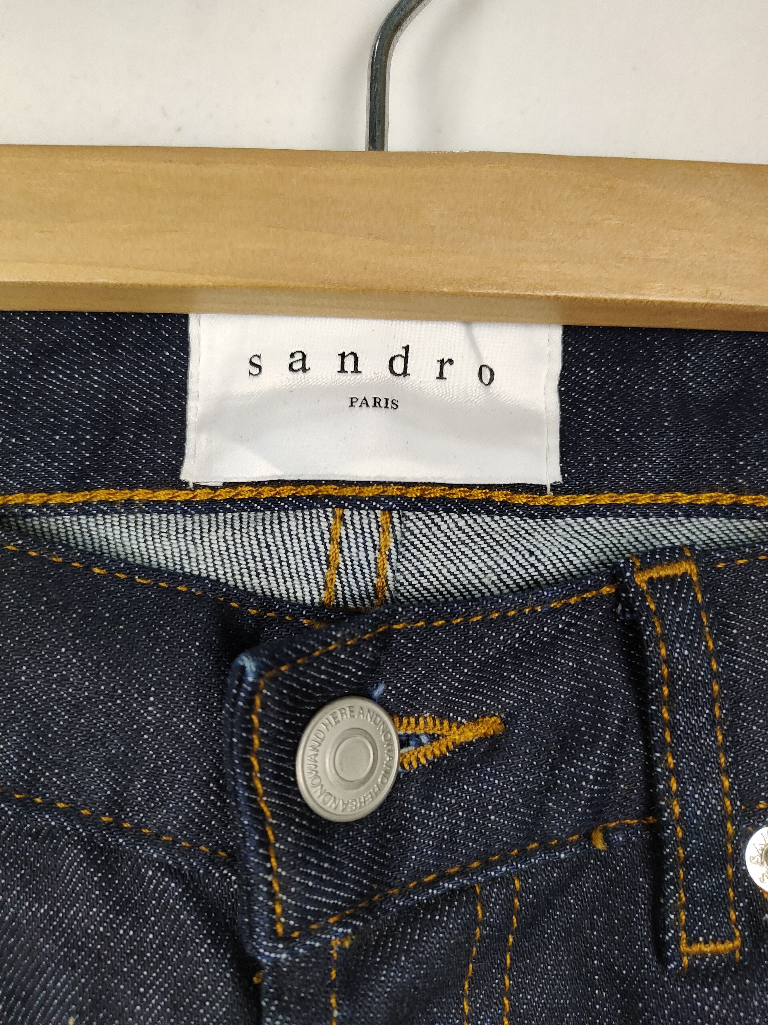 Sandro Sandro Skinny Denim Pant Size US 31 - 3 Thumbnail