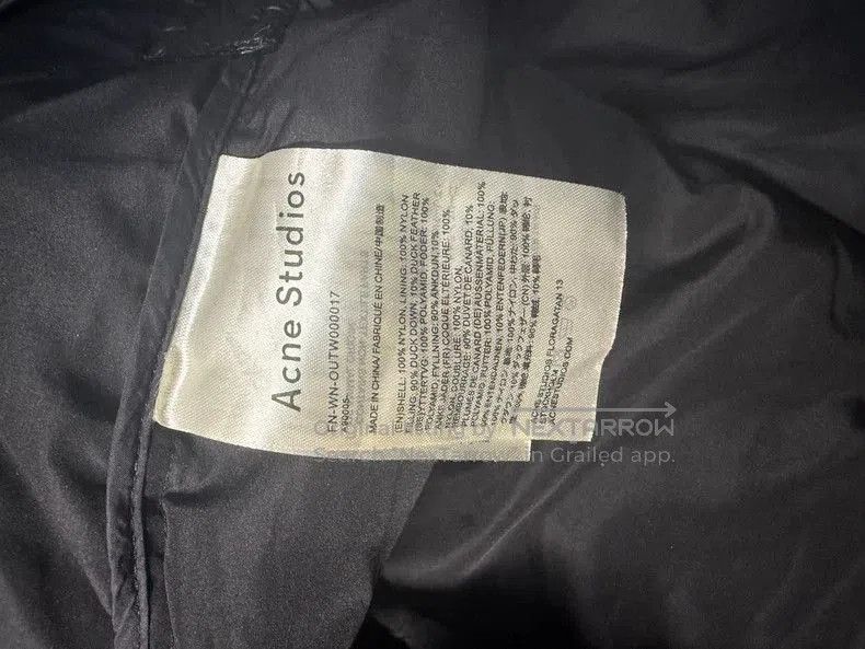 Moncler Acne Studios Green Down Jacket . Size US XL / EU 56 / 4 - 3 Thumbnail