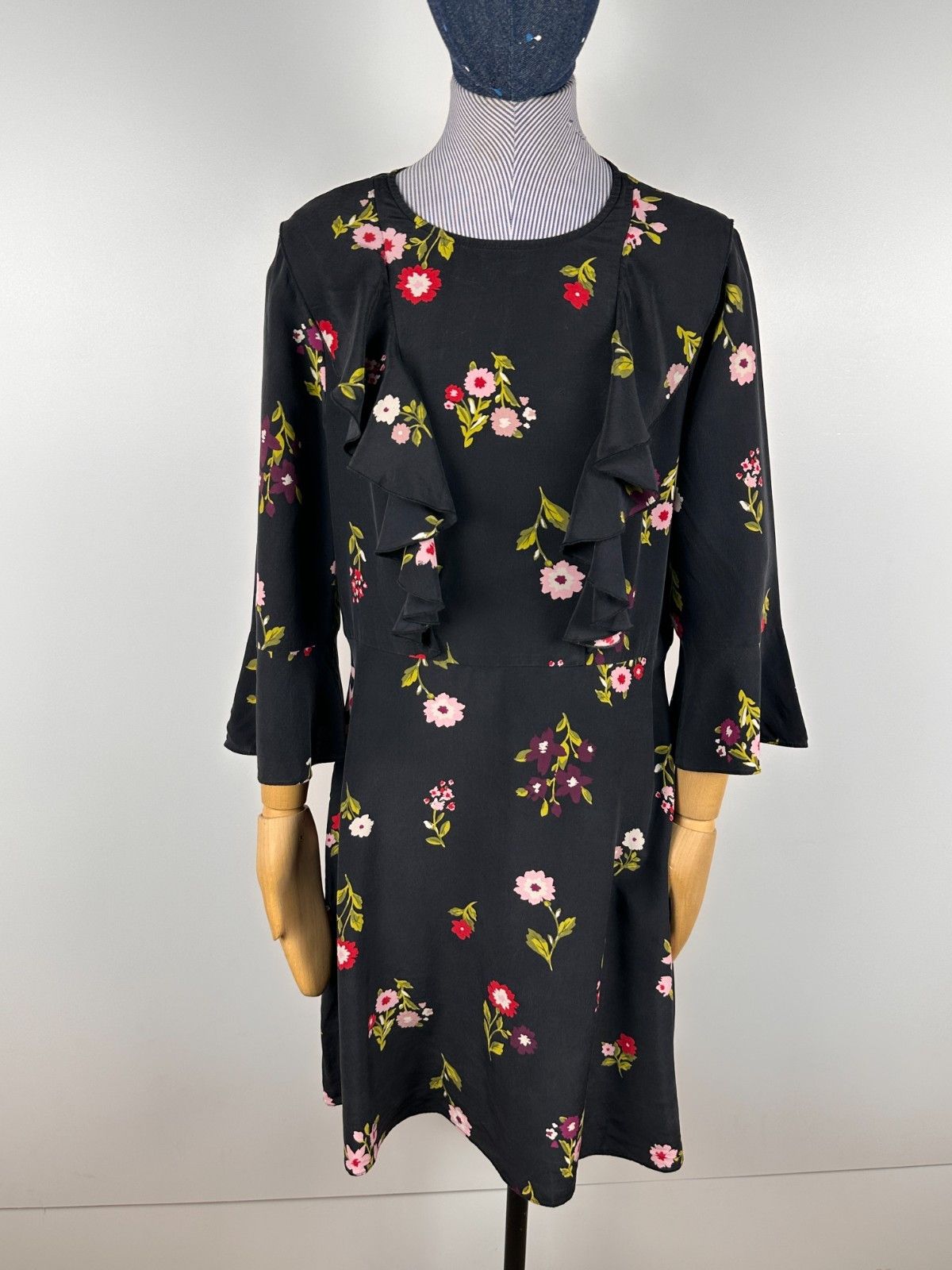 Kate Spade Kate Spade In Bloom Floral Flower Silk Chiffon Dress 8 Size M / US 6-8 / IT 42-44 - 1 Thumbnail