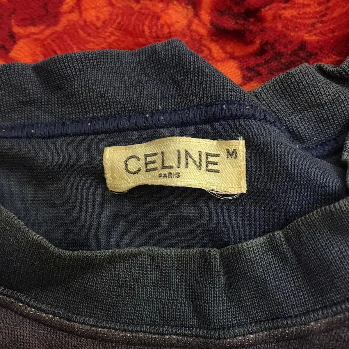 Celine Vintage CELINE PARIS Monogram Over Print Sweatshirt Sweater Size M / US 6-8 / IT 42-44 - 4 Thumbnail