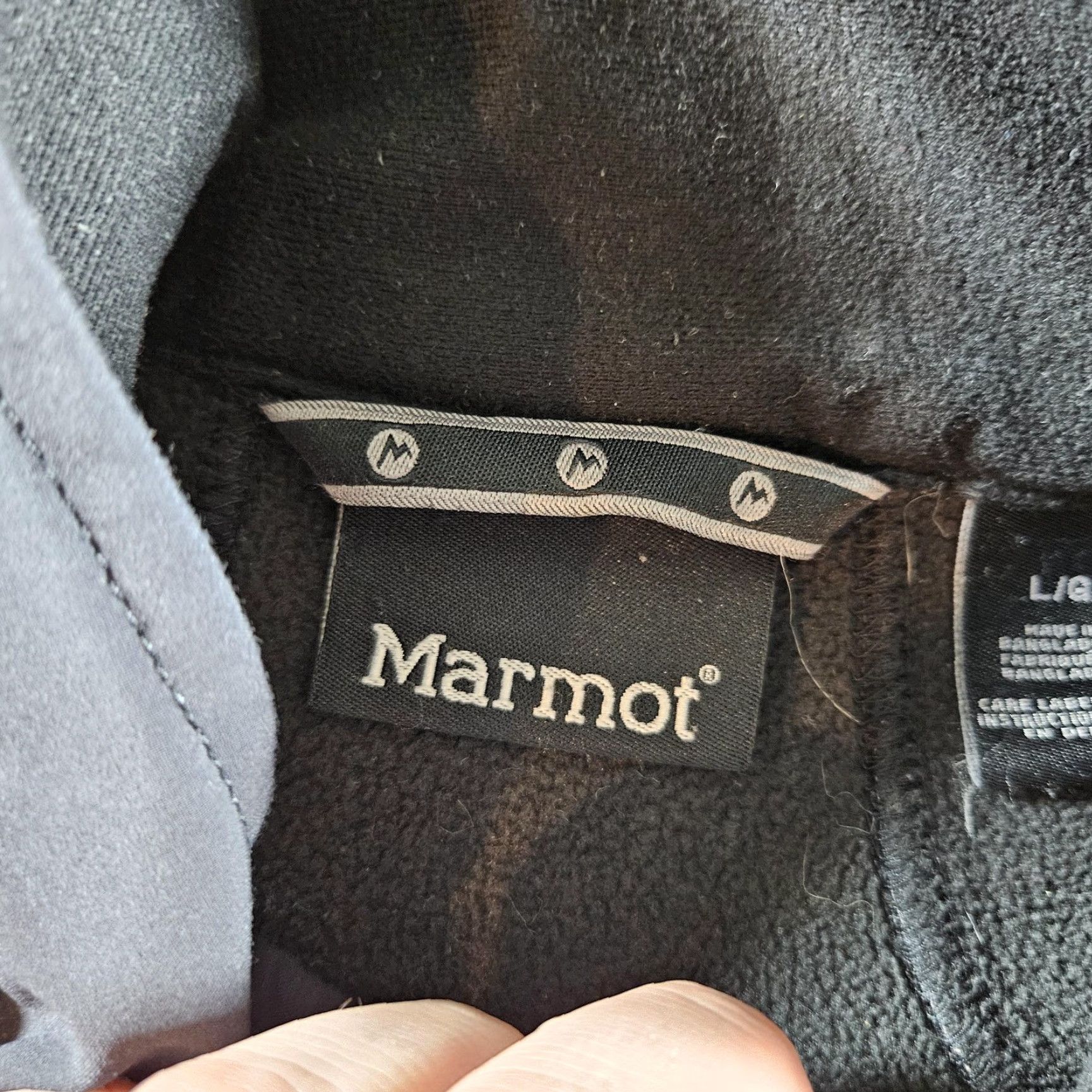 Marmot Marmot Jacket Mens L Gray Softshell Full Zip Lined Fleece Pockets Hiking Outdoor Size US L / EU 52-54 / 3 - 6 Thumbnail