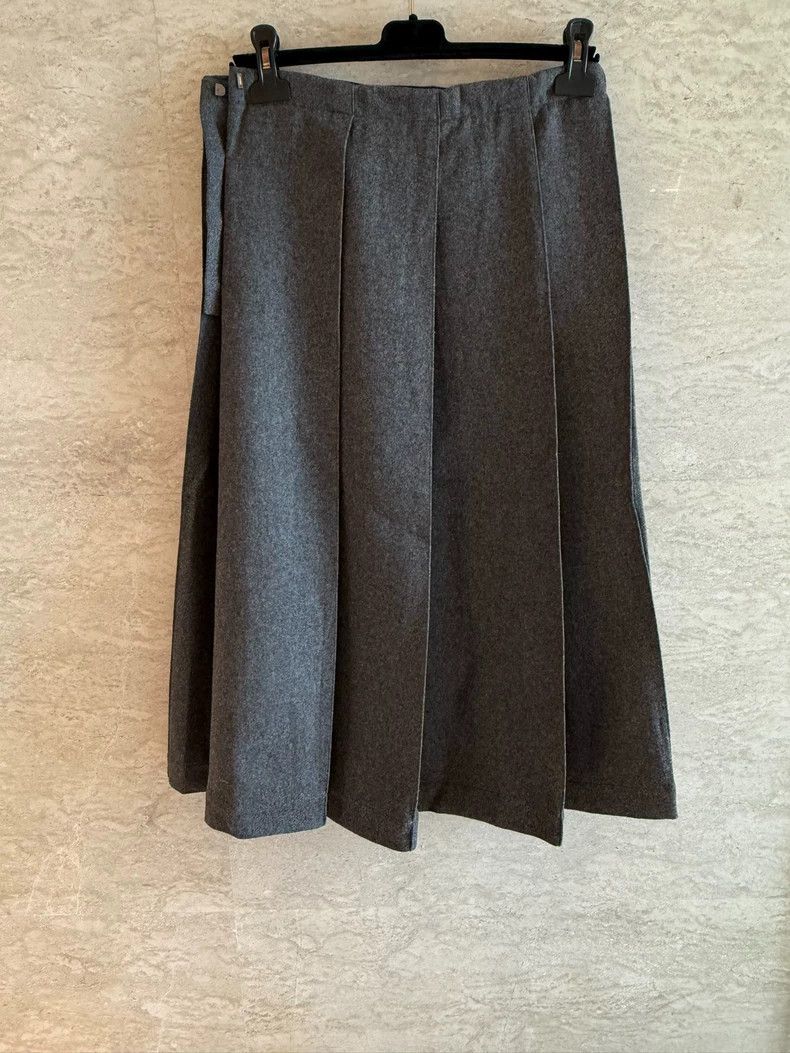 Jil Sander Jil Sander Wool pleated skirt Size 42" / US 20 - 3 Thumbnail