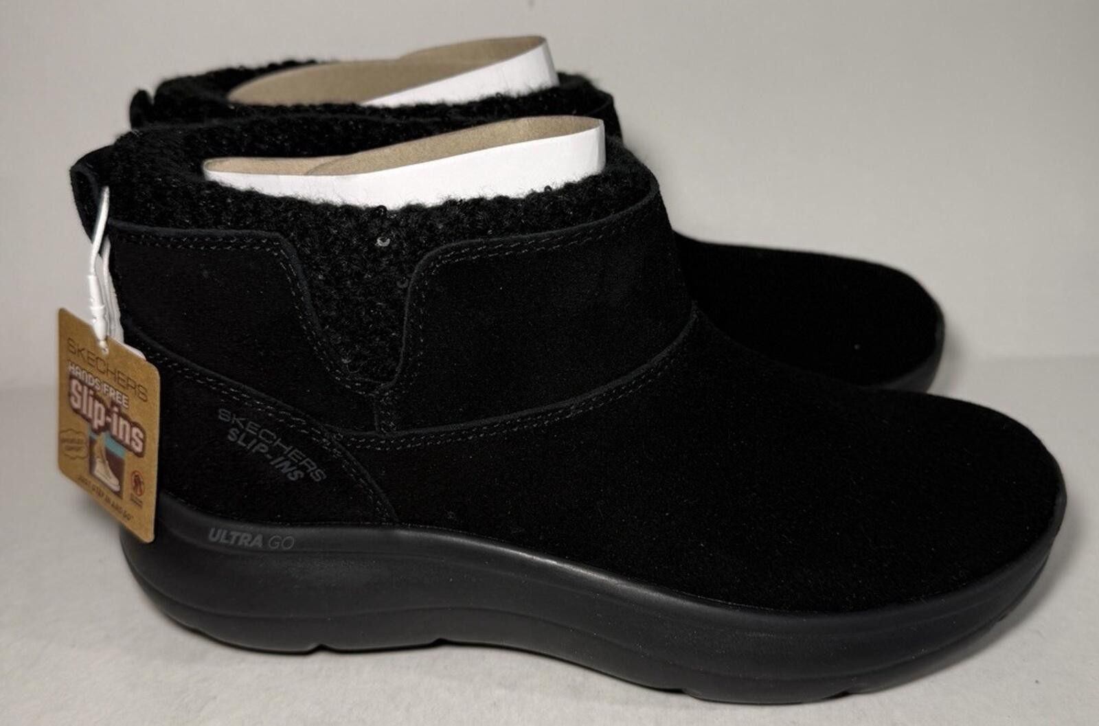 SKECHERS SKECHERS On The Go Encore Black 144864 Slip On Boot Size US 6.5 / IT 36.5 - 3 Thumbnail