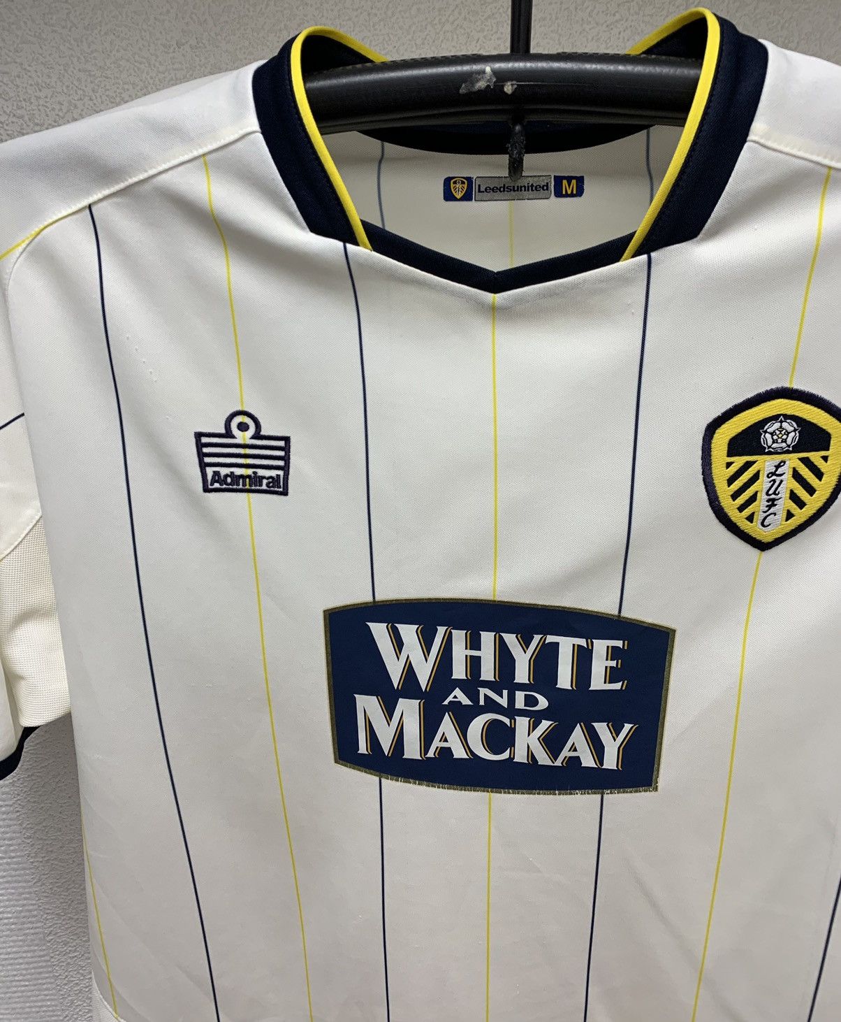 Vintage Leeds United LUFC admiral vintage soccer jersey M 2005/06 Size US M / EU 48-50 / 2 - 5 Thumbnail