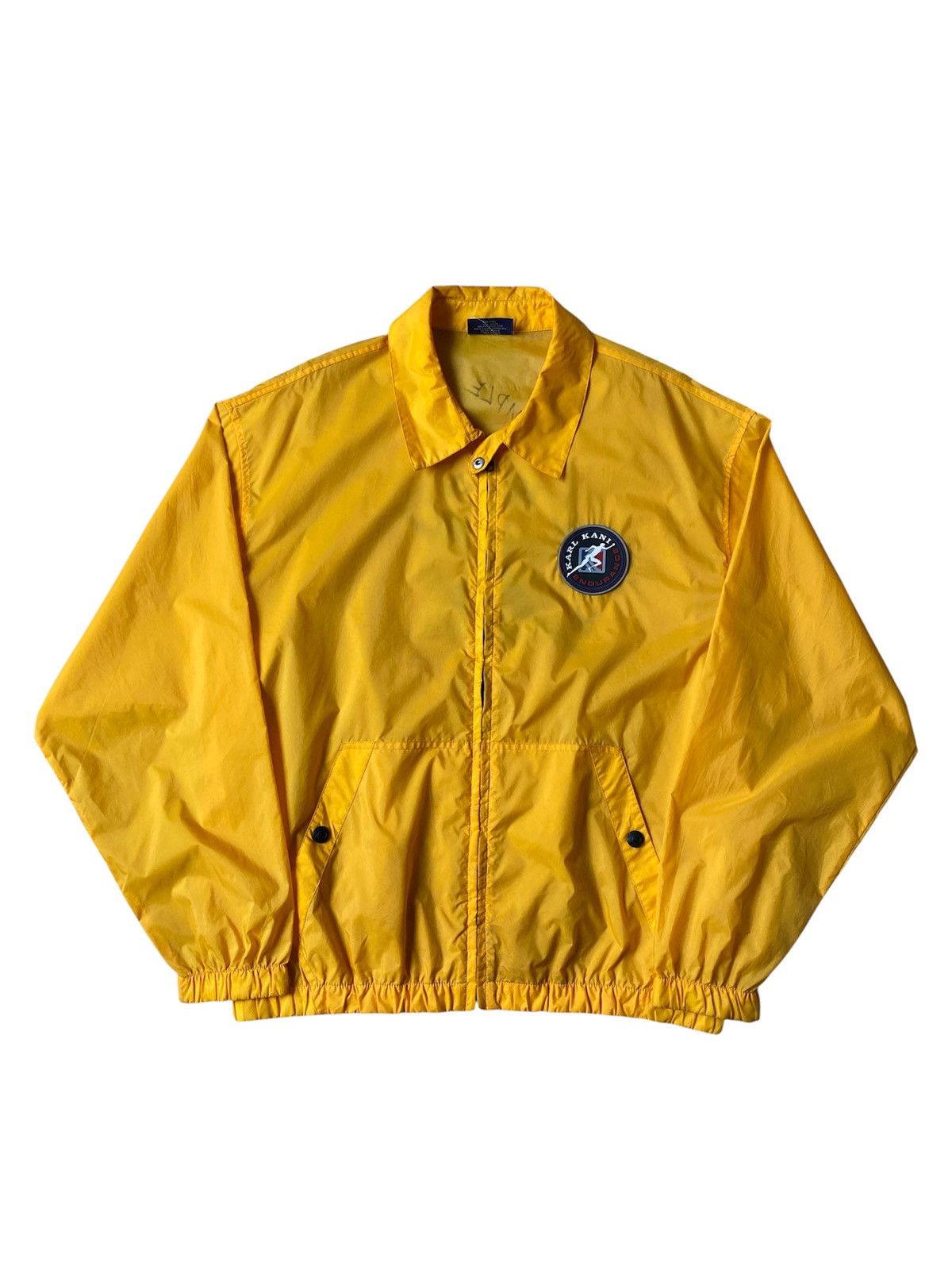 Vintage Vintage 90’s Karl Kani Big Logo Back Hit Windbreaker Jacket Size US XL / EU 56 / 4 - 2 Thumbnail