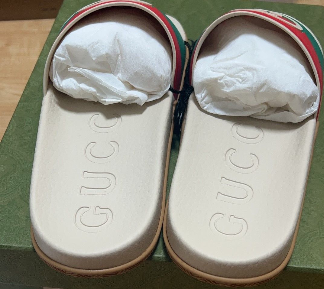 Gucci Gucci Slide Interlocking G Orange Size US 9.5 / EU 42-43 - 5 Thumbnail