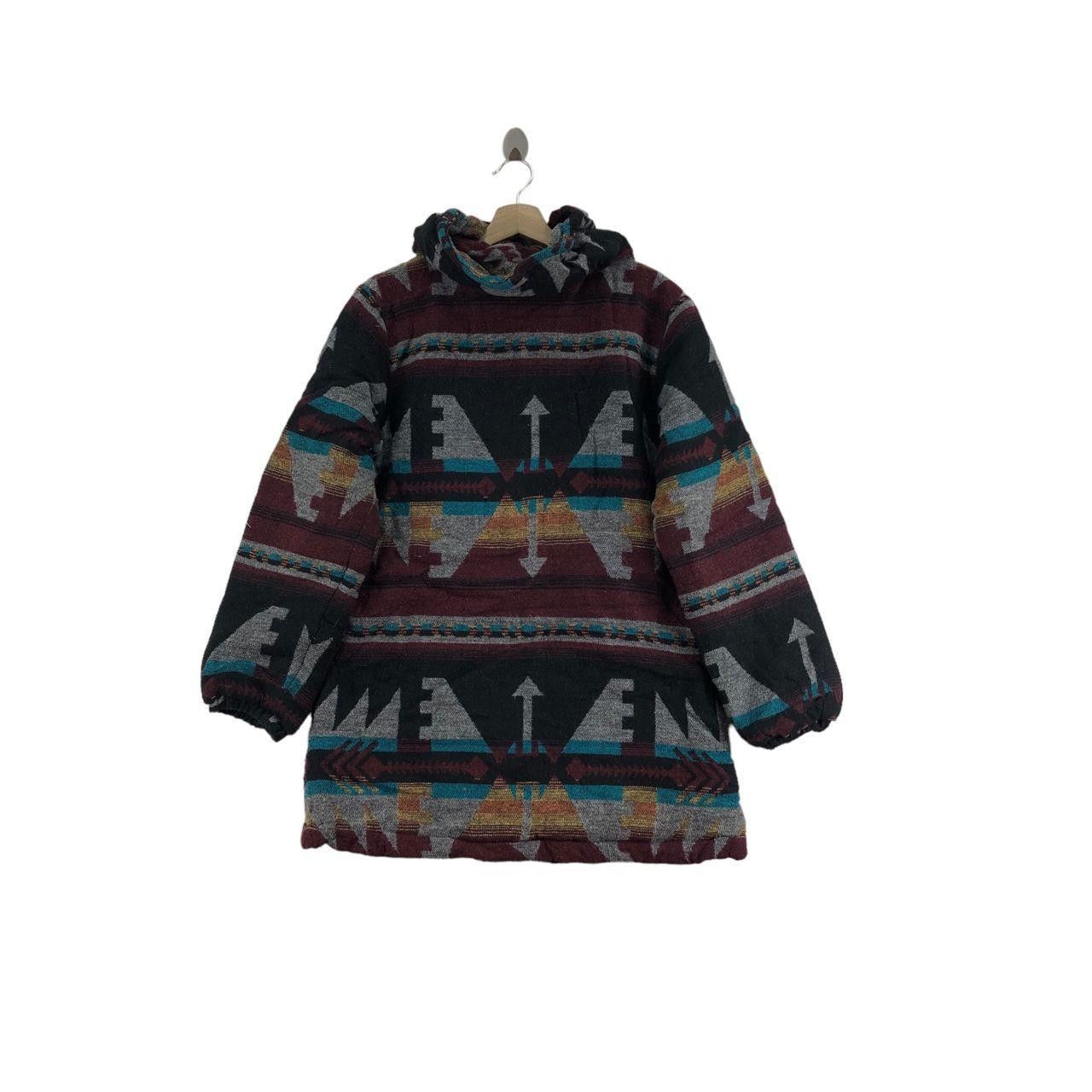 Other LOCAL MOTION HONOLULU Navajo Aztec Jacket Trench Coat Parka Size L / US 10 / IT 46 - 1 Thumbnail