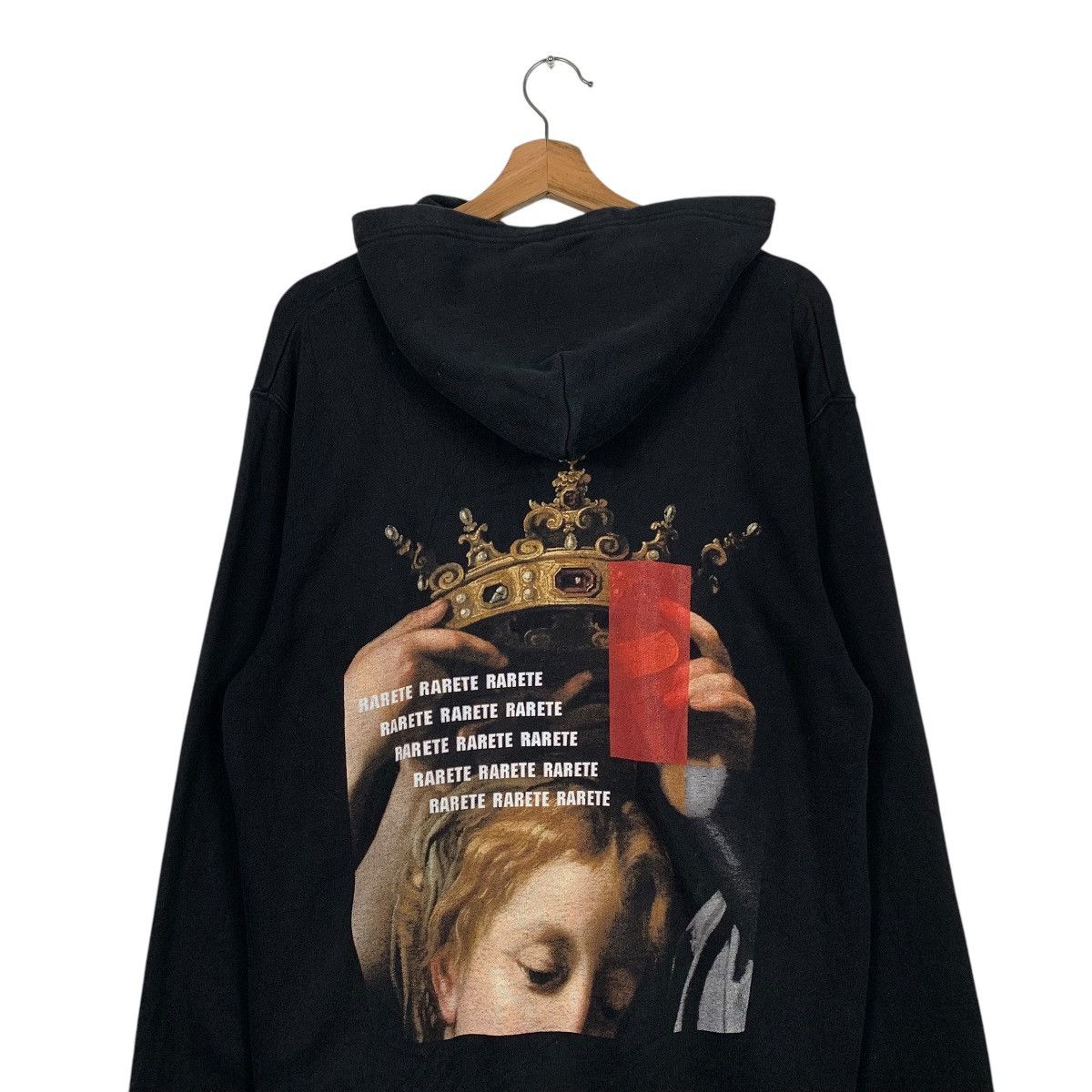 Japanese Brand Japanese Brand Rarete Big Print Hoodie Size L / US 10 / IT 46 - 8 Thumbnail