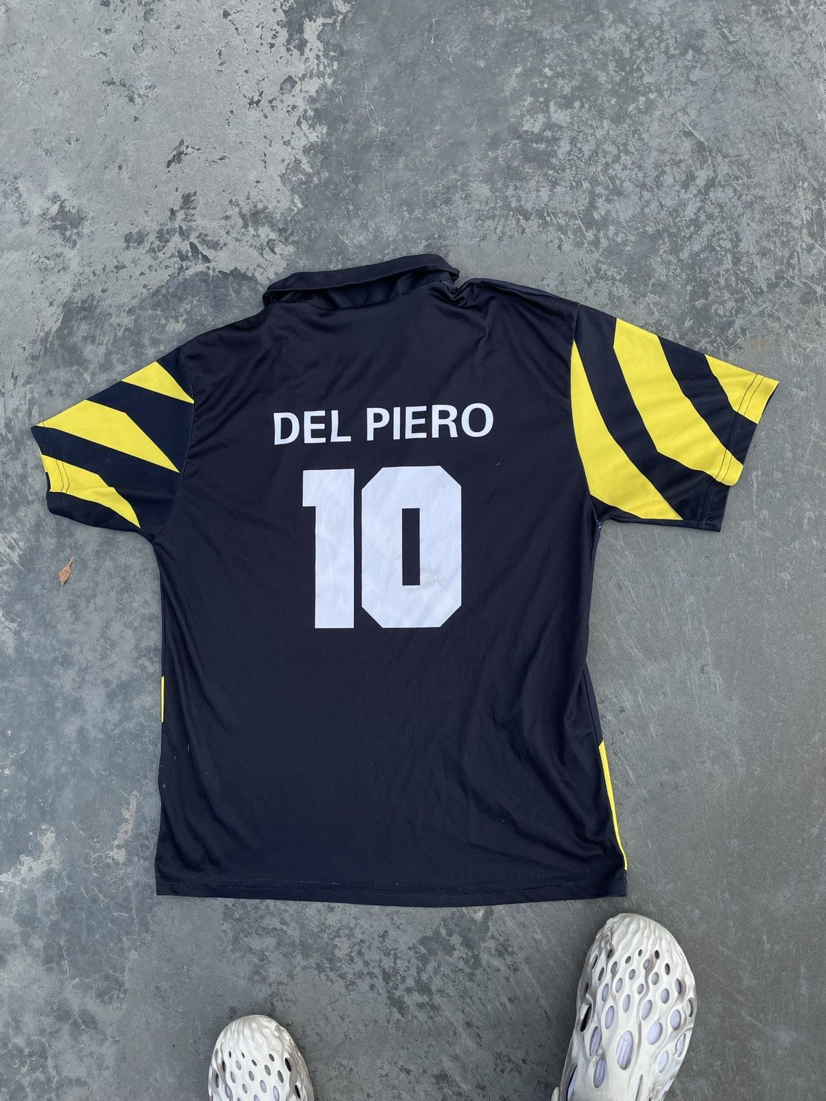 Other 1995 FC JUVENTUS 10 DEl PIERO SOCCER JERSEY SONY BLOKECORE Size US M / EU 48-50 / 2 - 3 Thumbnail