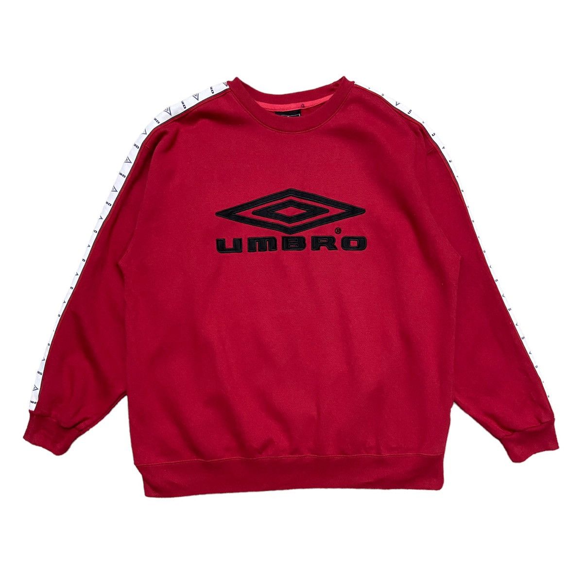 Vintage Umbro Sidetape Embroidered Logo Crewneck