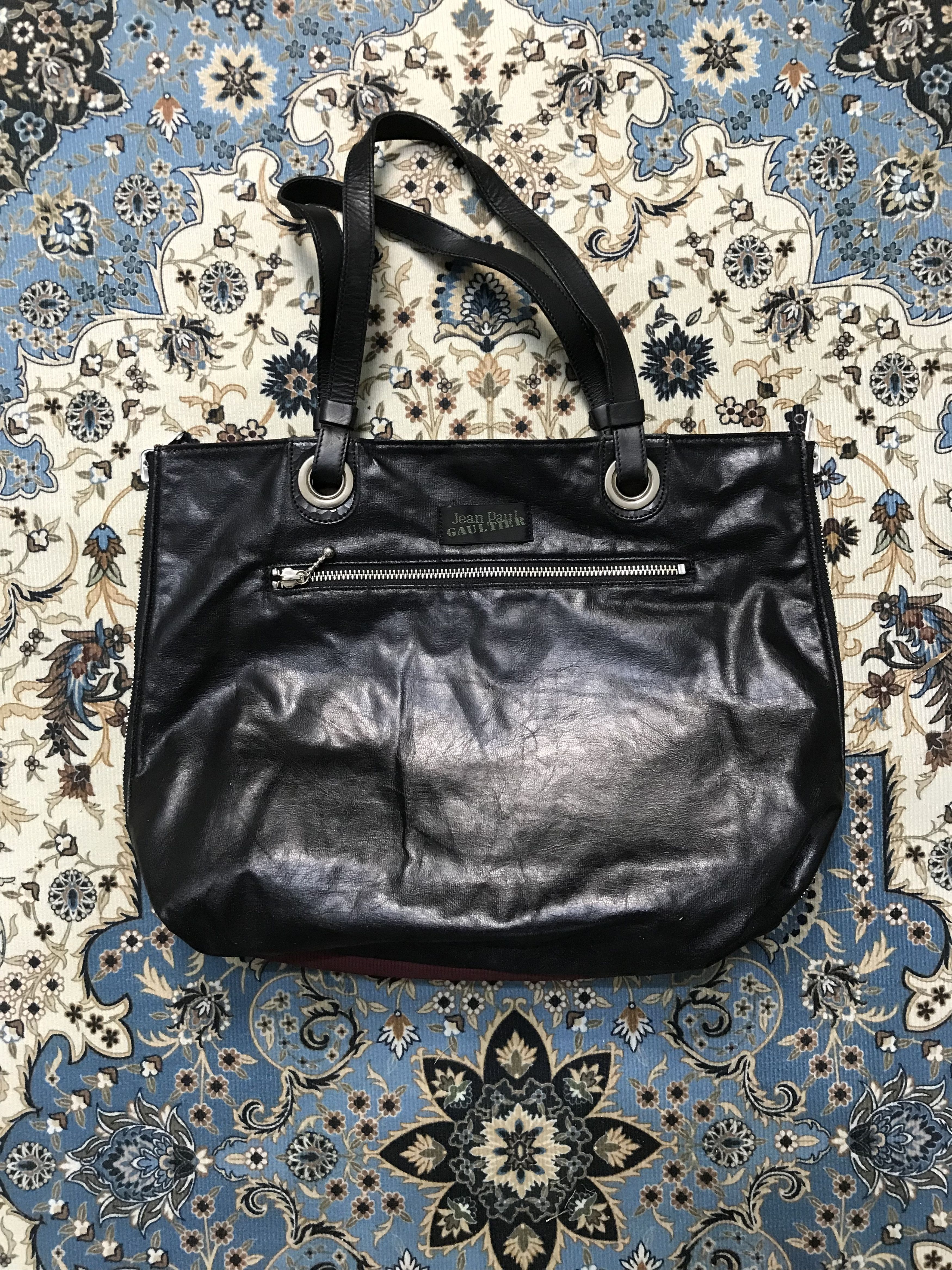 Jean Paul Gaultier Jean Paul Gaultier Limited Style Dragon Art Tote Bag Size ONE SIZE - 14 Thumbnail
