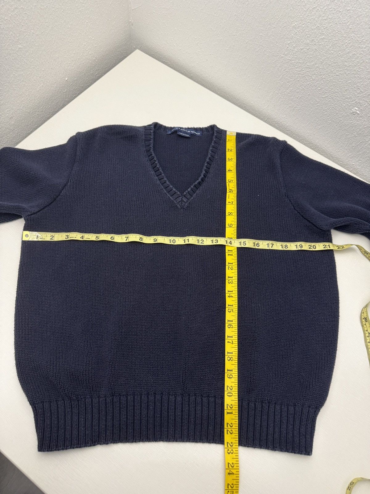 Polo Ralph Lauren Vintage 90s Polo Ralph Lauren Sport Knit Sweater Navy Blue M Size US M / EU 48-50 / 2 - 4 Thumbnail