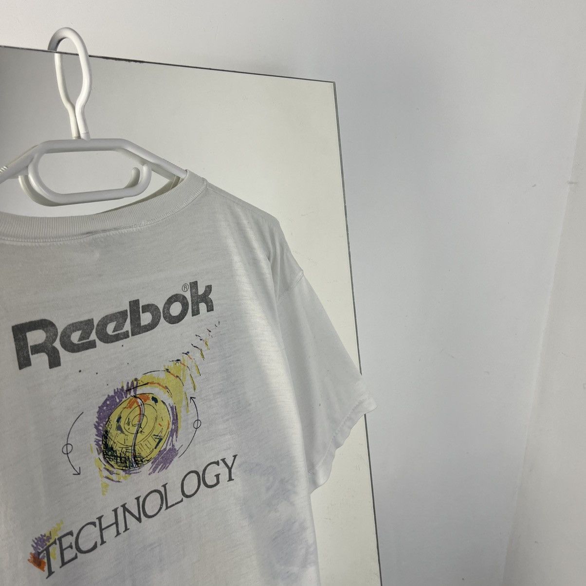 Reebok Vintage 90s Reebok Tennis Oversized T-Shirt Size US L / EU 52-54 / 3 - 5 Thumbnail