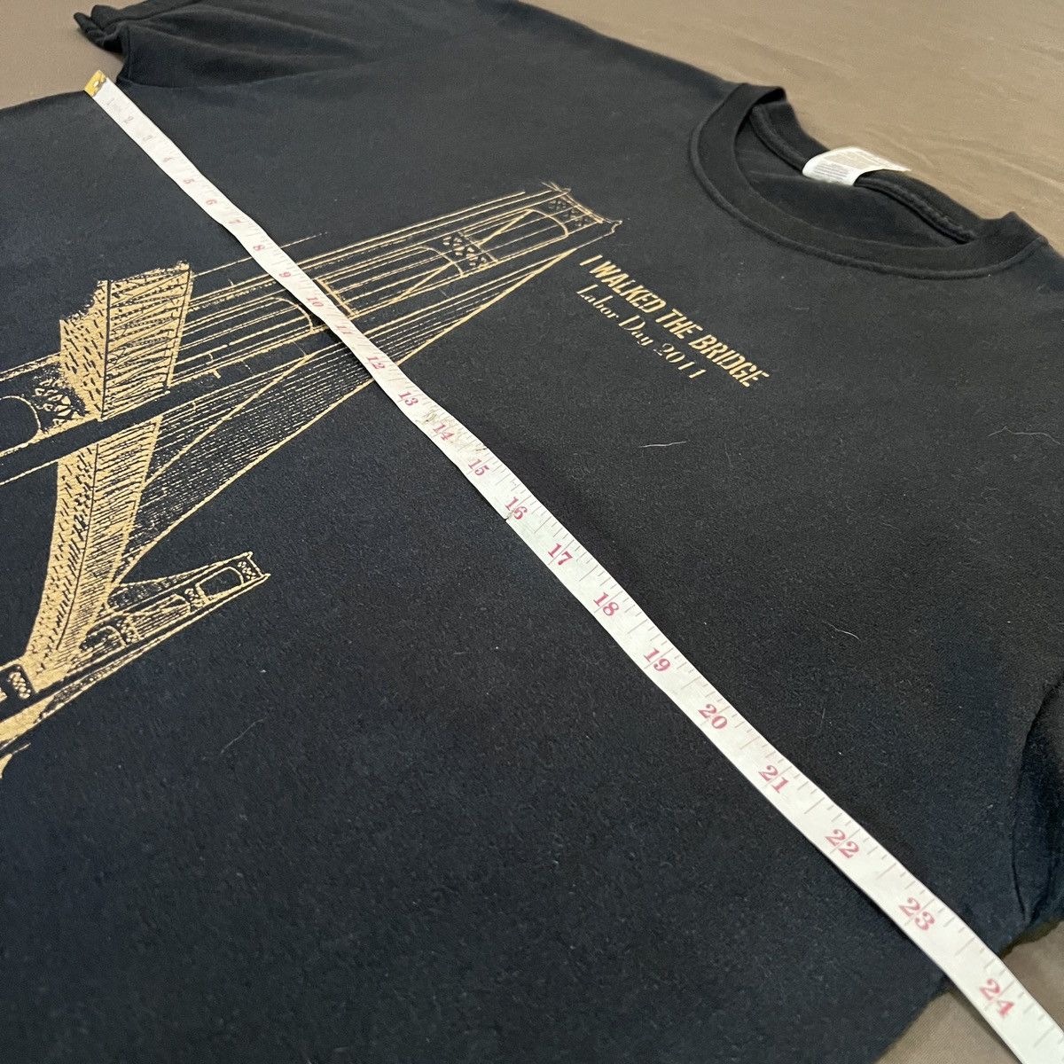 Vintage Vintage Y2K Mackinac Bridge walk Tee XL Streetwear Graphics Size US XL / EU 56 / 4 - 6 Thumbnail