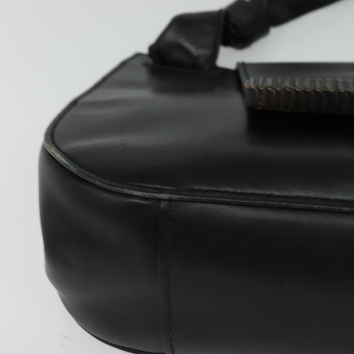 Gucci GUCCI Shoulder Bag Leather Black Silver Size ONE SIZE - 9 Thumbnail