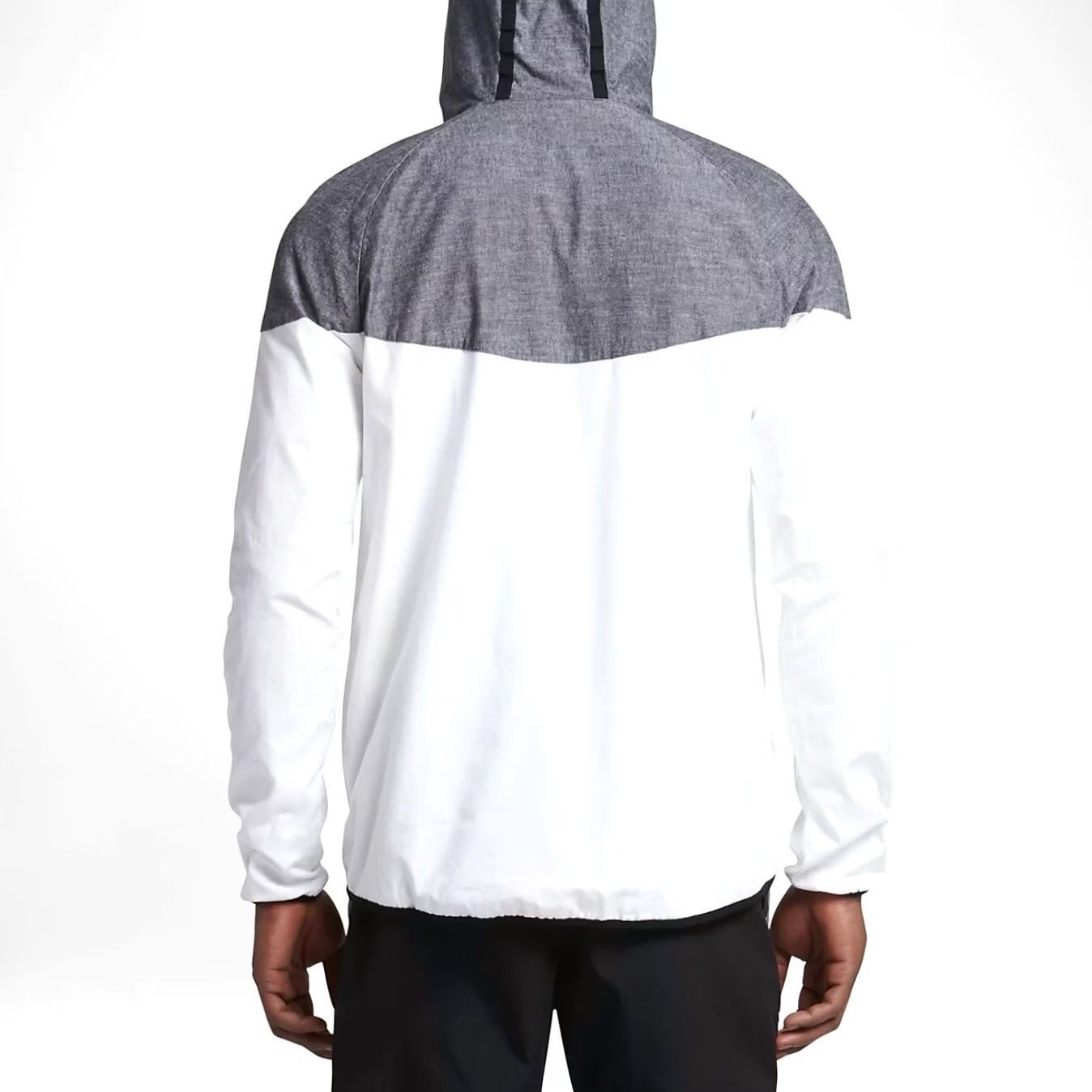Nike VINTAGE Nike Cargo Windrunner Jacket Mens S Black White RARE Size US S / EU 44-46 / 1 - 2 Thumbnail