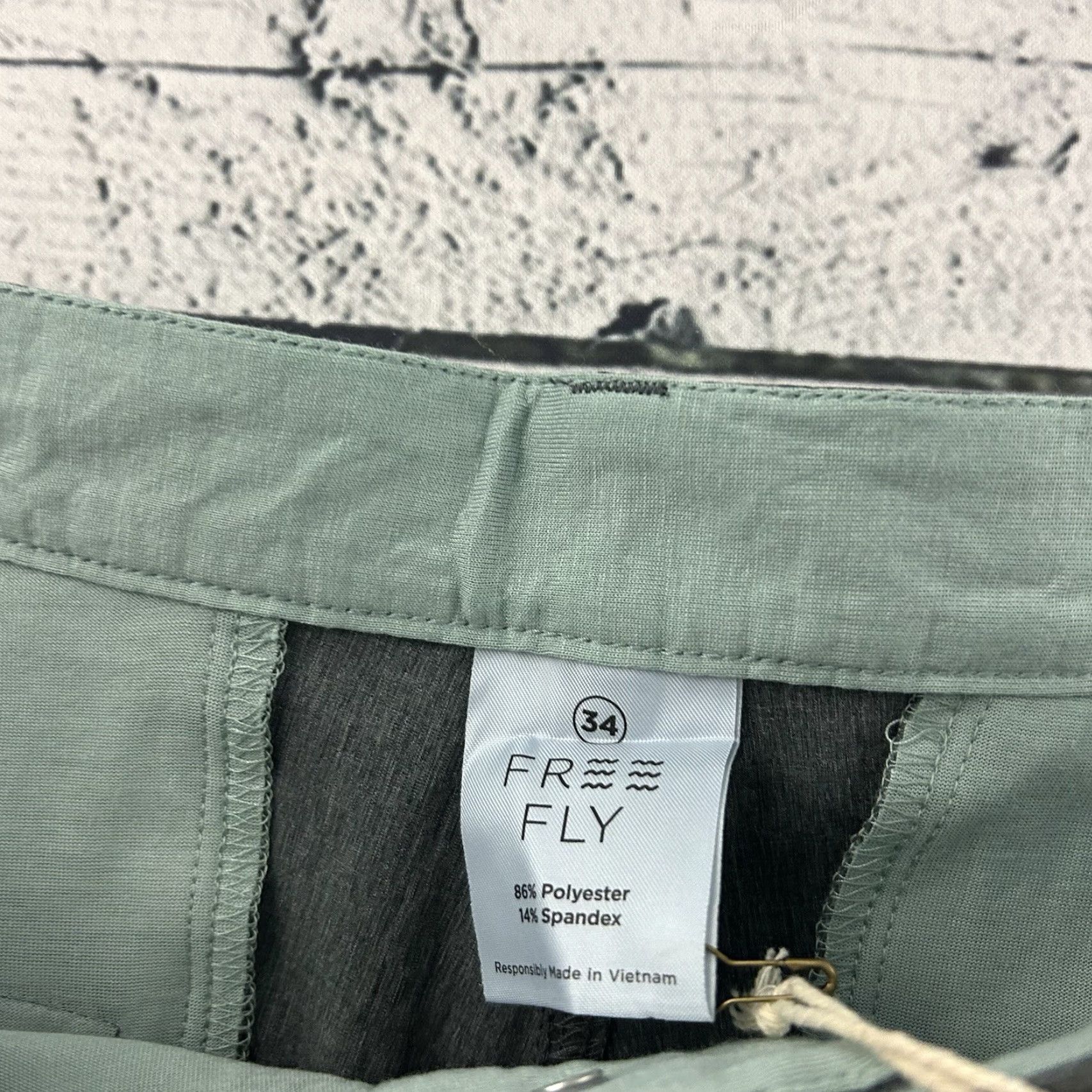 Vintage Free Fly Hybrid Short II 9" Inseam Men's 34 Heather Graphite Gray Chino Size US 34 / EU 50 - 4 Thumbnail