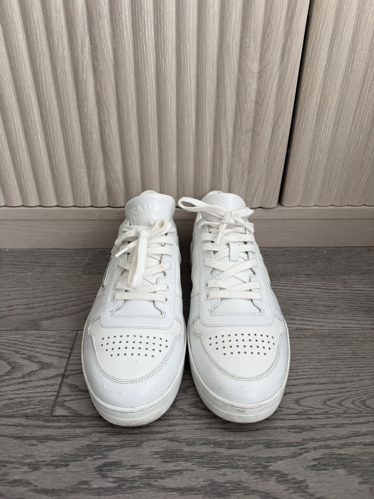 Prada Prada Downton Sneaker in White Size US 10 / EU 43 - 8 Thumbnail