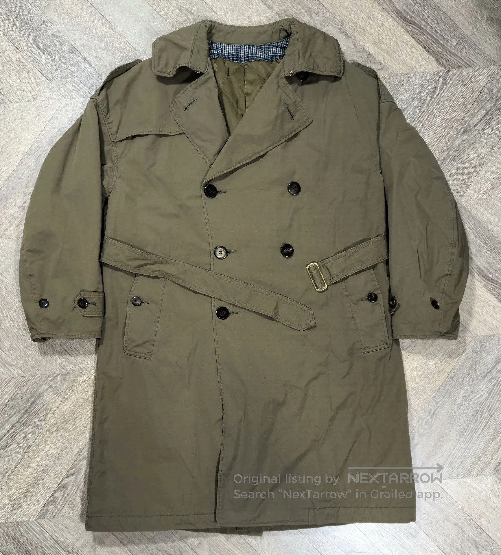 Visvim visvim dashiell trench coat in olive color. Size US M / EU 48-50 / 2 - 1 Thumbnail