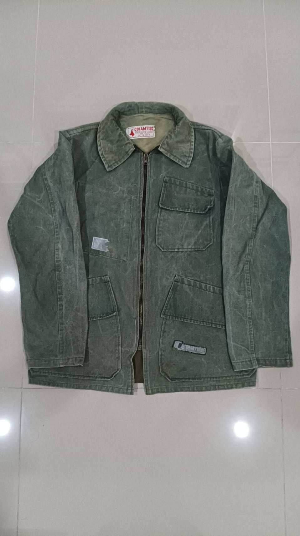 Hunter × Vintage Vintage Culamtiss French Canvas Hunting Jacket Size US L / EU 52-54 / 3 - 1 Thumbnail