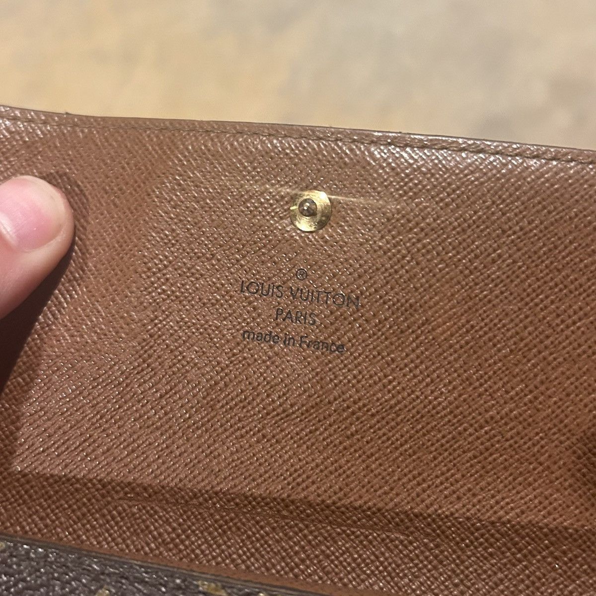 Designer × Louis Vuitton × Vintage Vintage Louis Vuitton LV Monogram Sarah Trifold Long Wallet Size ONE SIZE - 12 Thumbnail