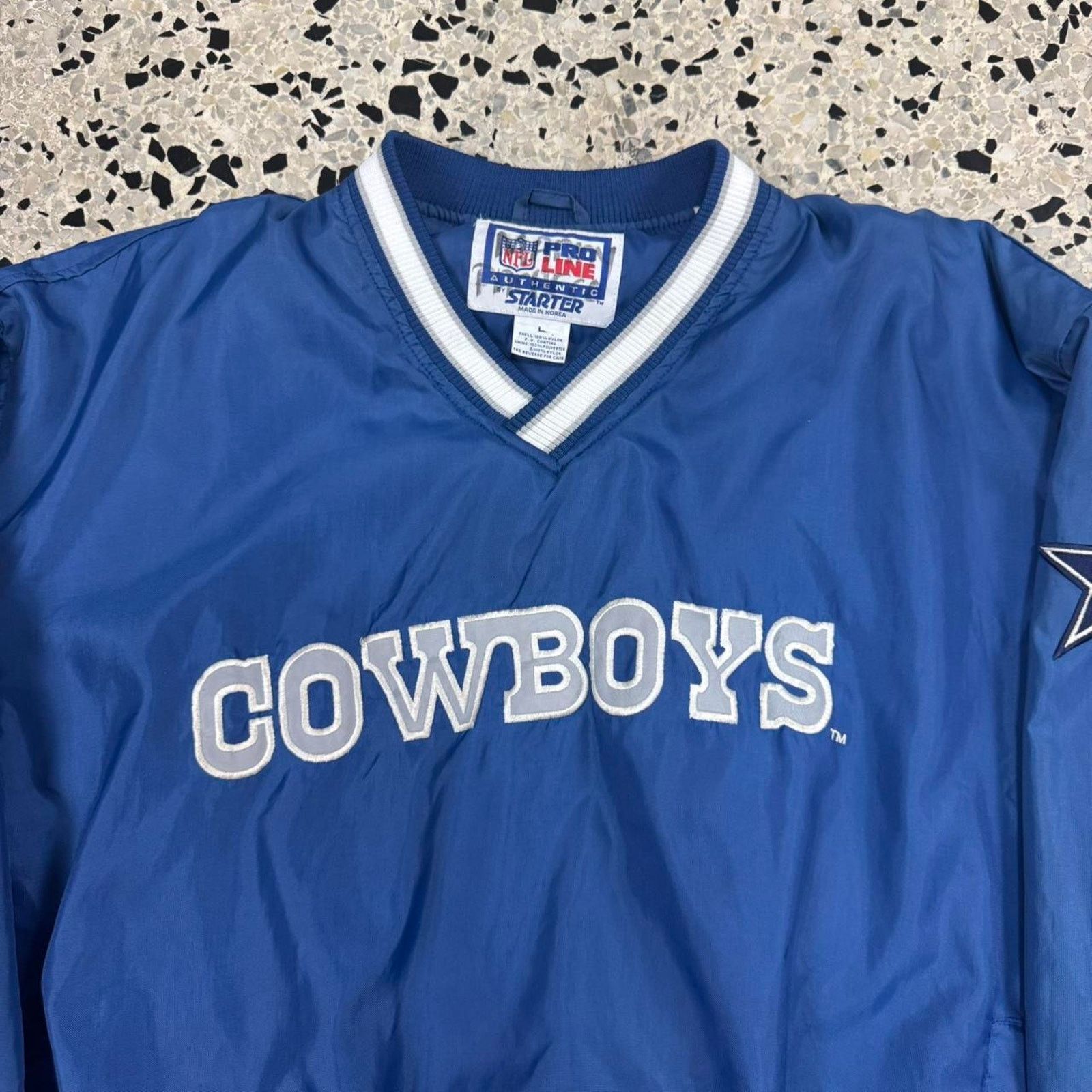NFL × Pro Line × Vintage VINTAGE 90S NFL PRO LINE BY STARTER COWBOYS SWEATSHIRT: Size US L / EU 52-54 / 3 - 2 Thumbnail