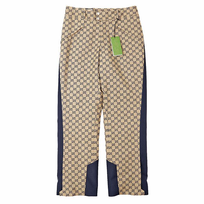 Gucci Gucci Gucci GG Monogram Jacquard Padded Pants Cotton Pants 721764 ZAKYZ DUTY FREE for USA Size ONE SIZE - 1 Thumbnail