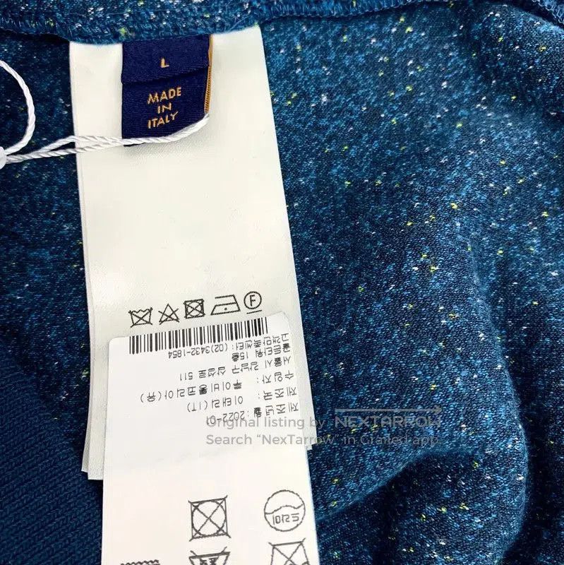 Louis Vuitton Louis Vuitton Blue Hooded Jacket for Men . Size US L / EU 52-54 / 3 - 6 Thumbnail