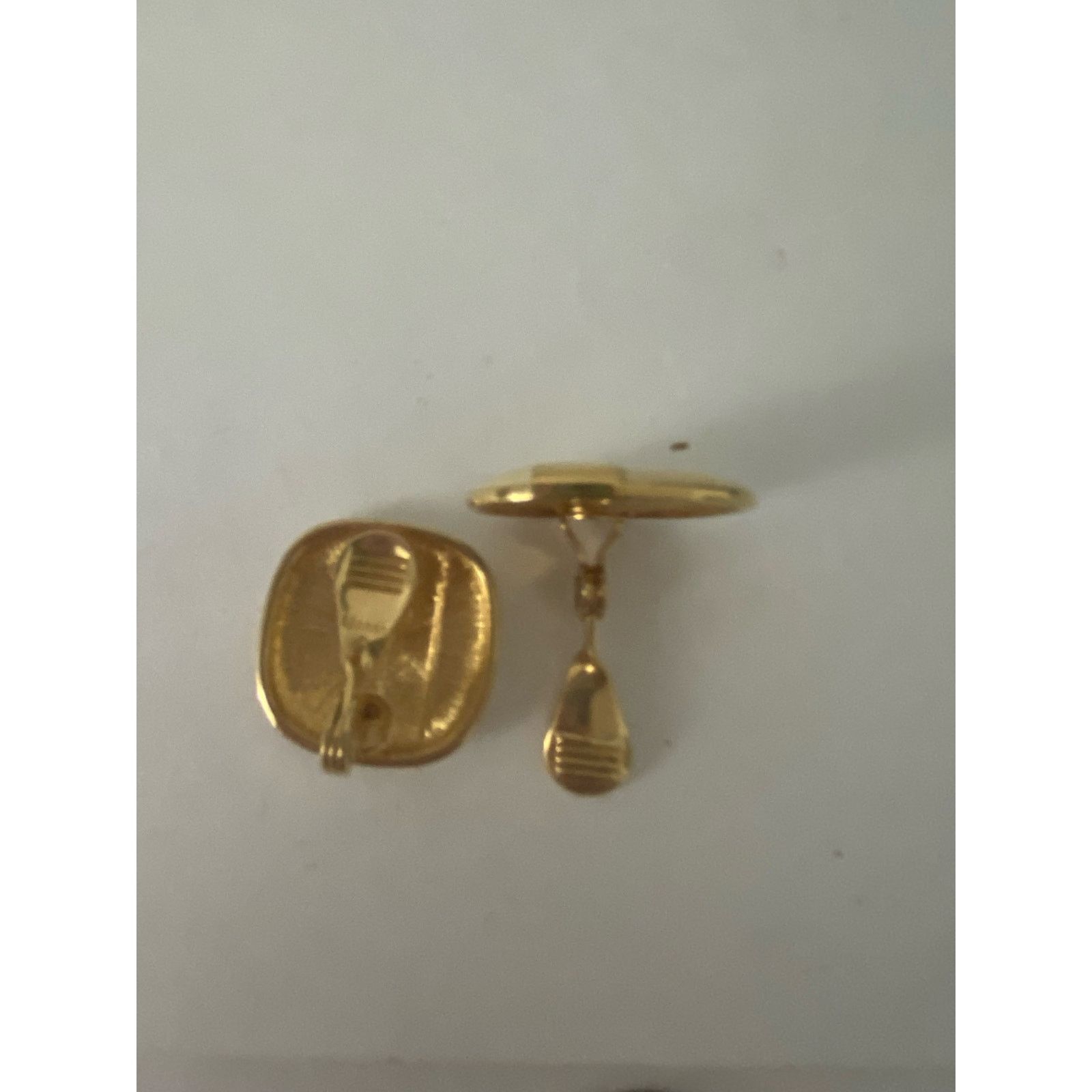 Monet × Vintage square clip on earrings Size ONE SIZE - 4 Thumbnail