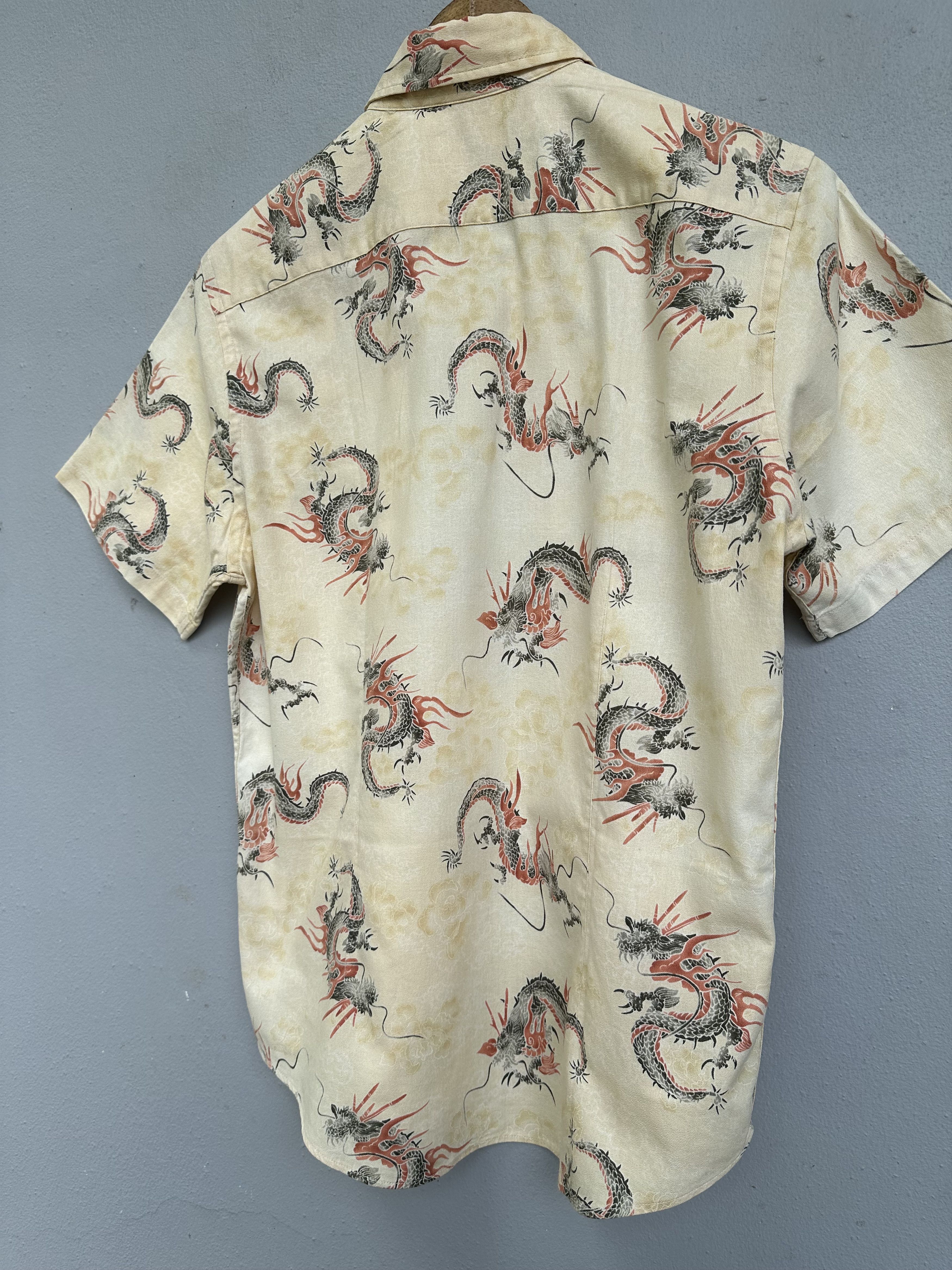 Beauty Beast Rare!! Dragon Plaid Shadow 291295 Specially Selected Printed Size US M / EU 48-50 / 2 - 14 Thumbnail