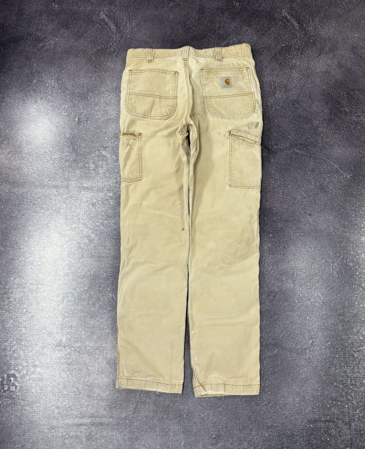 Carhartt Vintage Carhartt Double Knee Workwear Faded Utility Pants Size US 32 / EU 48 - 2 Thumbnail