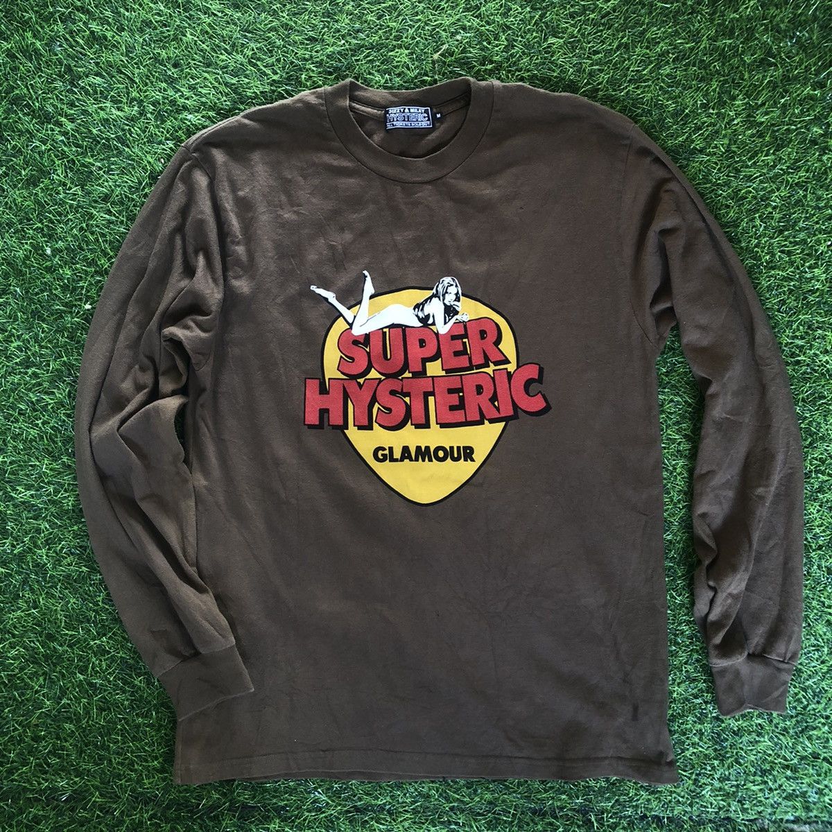 HYSTERIC GLAMOUR / DIZZY & MILKY pt T-SH F 白 Y-25-02-06-151-PU-TO-SZ-ZS Hysteric Glamour Dizzy & Milky Sound & Vision shirt | eBay