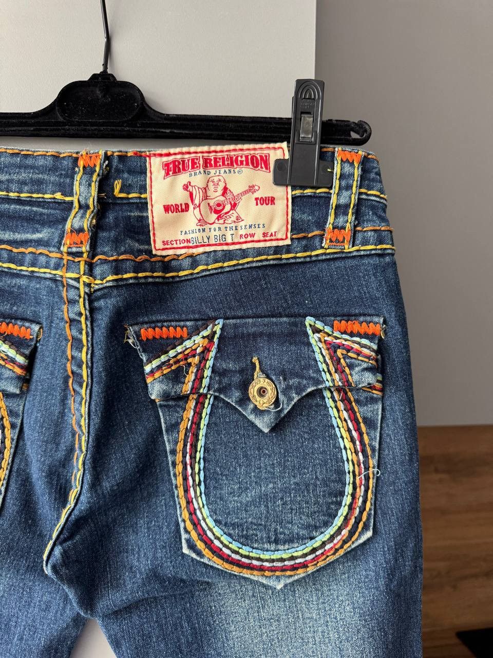True Religion True Religion World Tour Billy Super T Womens 31 Denim Je Size 31" - 5 Thumbnail