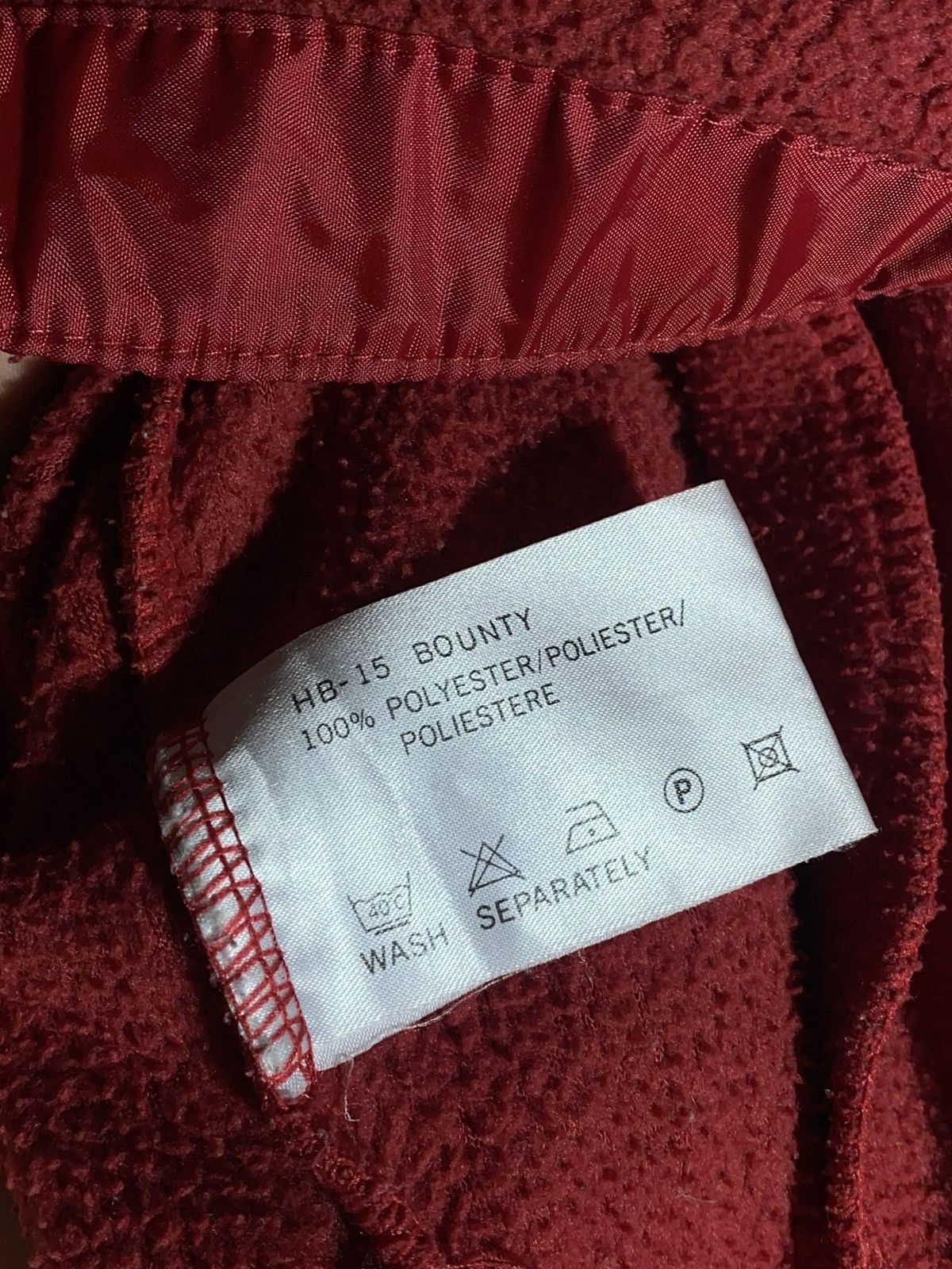 NFL × Vintage Vintage 90s NFL Redskins Washington Fleece Pullover Sweater Size US M / EU 48-50 / 2 - 21 Thumbnail