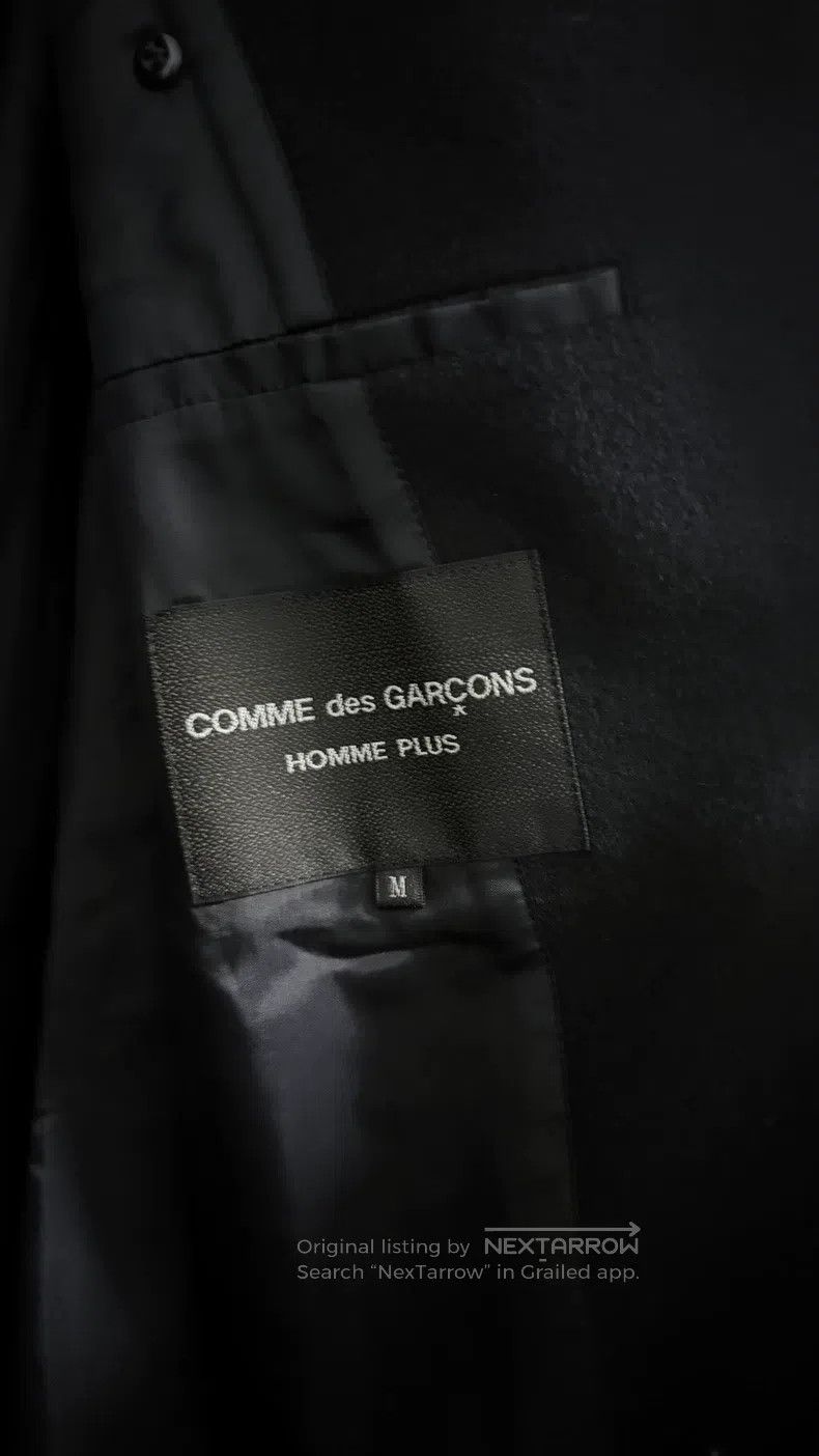 Comme des Garcons Comme Des Garcons Black Long Loose Fitting Wide Cut Wool C Size US M / EU 48-50 / 2 - 2 Thumbnail