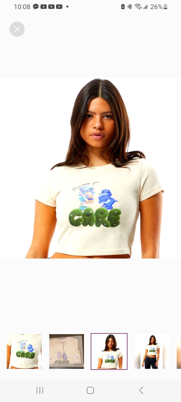 Other Care Bears Show Them You Care T-Shirt Samii Ryanx Strawberry Size M / US 6-8 / IT 42-44 - 3 Thumbnail