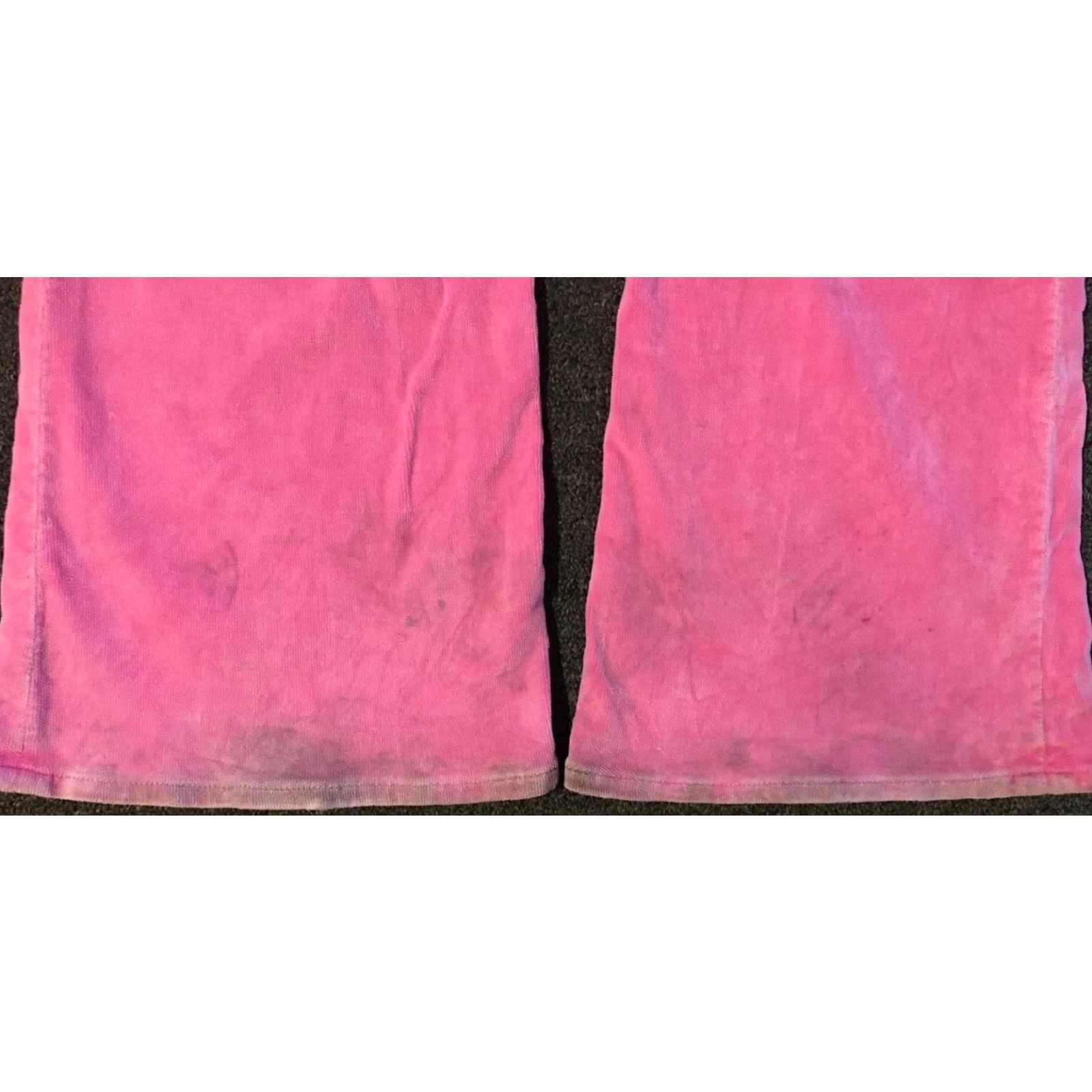 Vintage VINTAGE Hollywood Von Dutch Faded Low Rise Flared Pants 30 Women Pink USA 80s 90s Grunge Rockabilly Fashion Designer Belted Shoes? Size 30" / US 8 / IT 44 - 4 Thumbnail