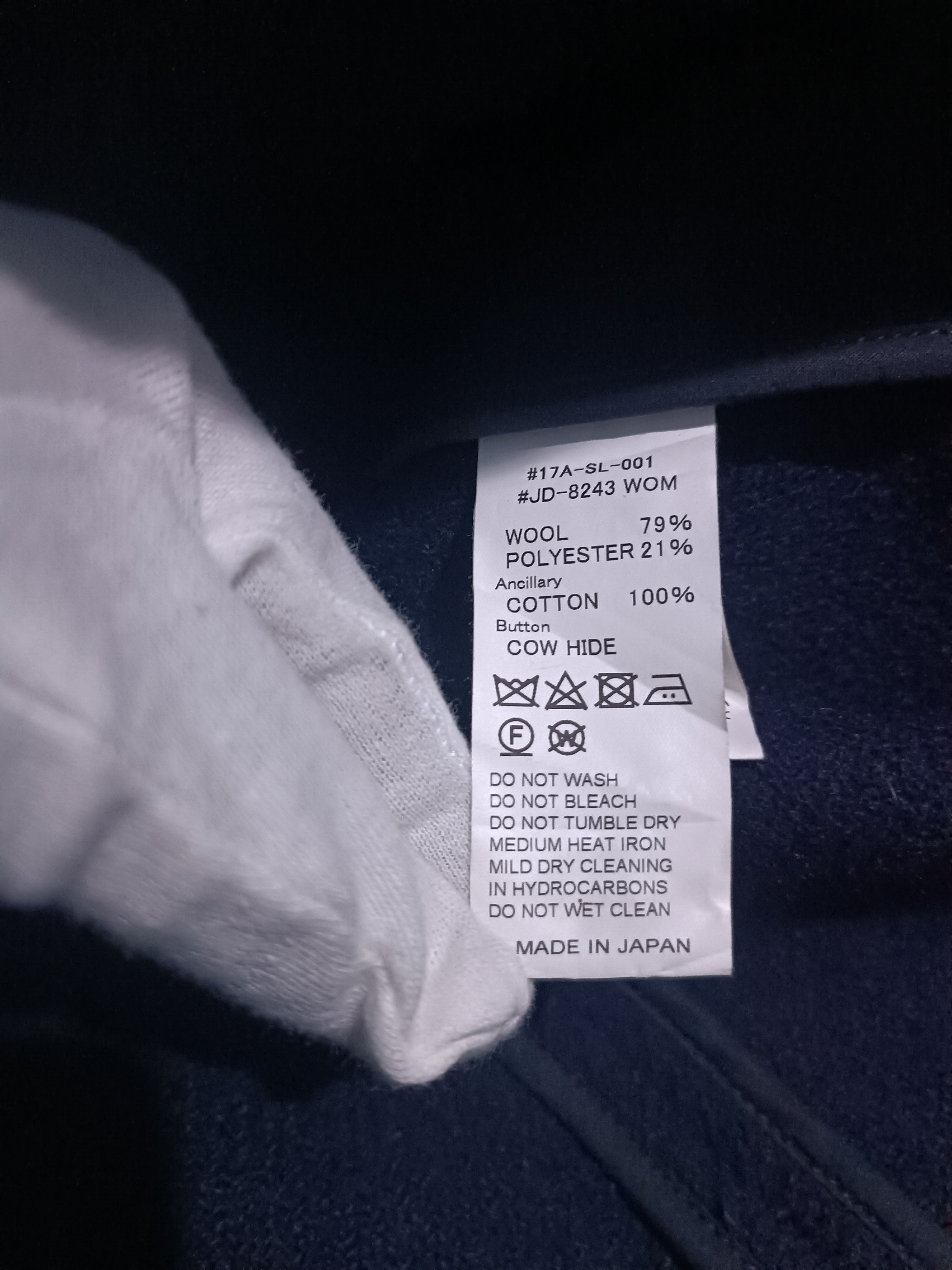 Danton Danton Vetements de Travail Peacoat Wool Jacket Size US M / EU 48-50 / 2 - 4 Thumbnail
