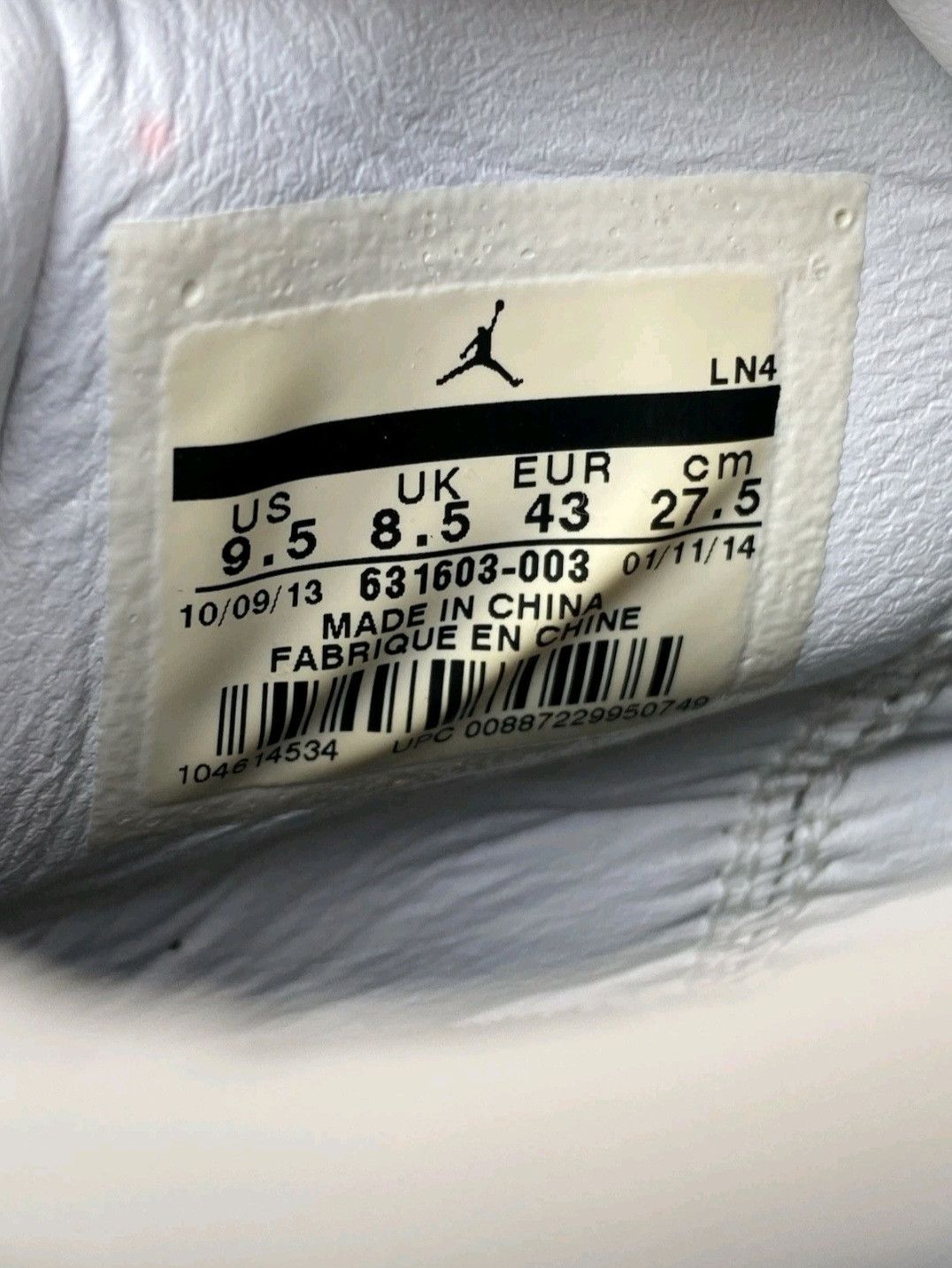 Jordan Brand Nike Air Jordan Retro 3 5Lab3 Reflective Silver Size 9.5 Men Size US 9.5 / EU 42-43 - 2 Thumbnail